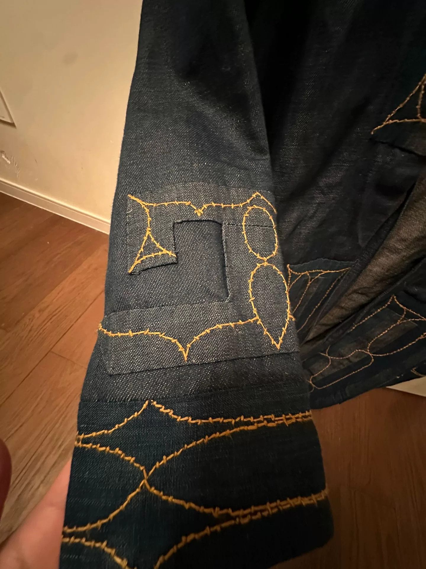 Visvim VISVIM Denim Robe Coat Size 0 Size US XS / EU 42 / 0 - 5 Thumbnail