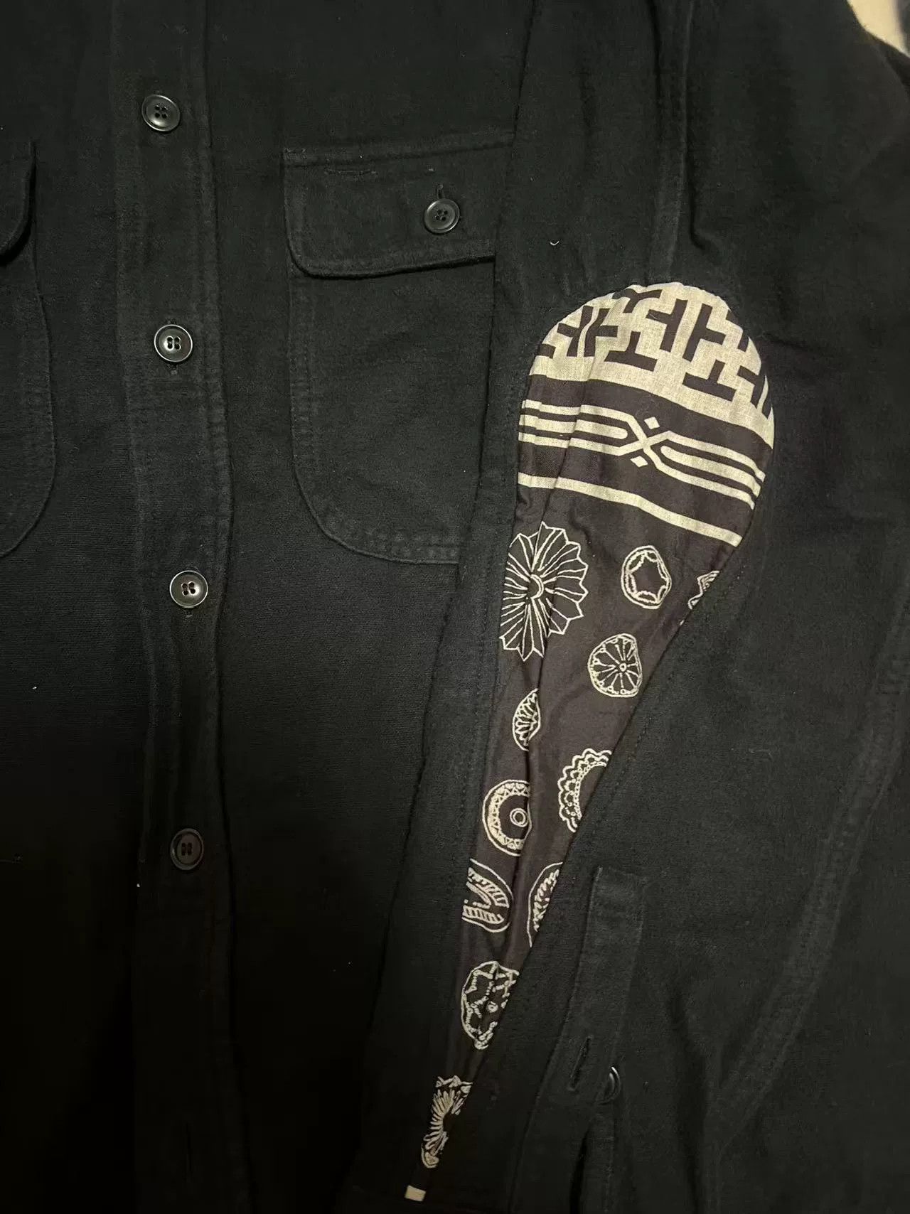 Visvim Visvim ICT Black Elk Flannel Shirt Size US L / EU 52-54 / 3 - 3 Thumbnail