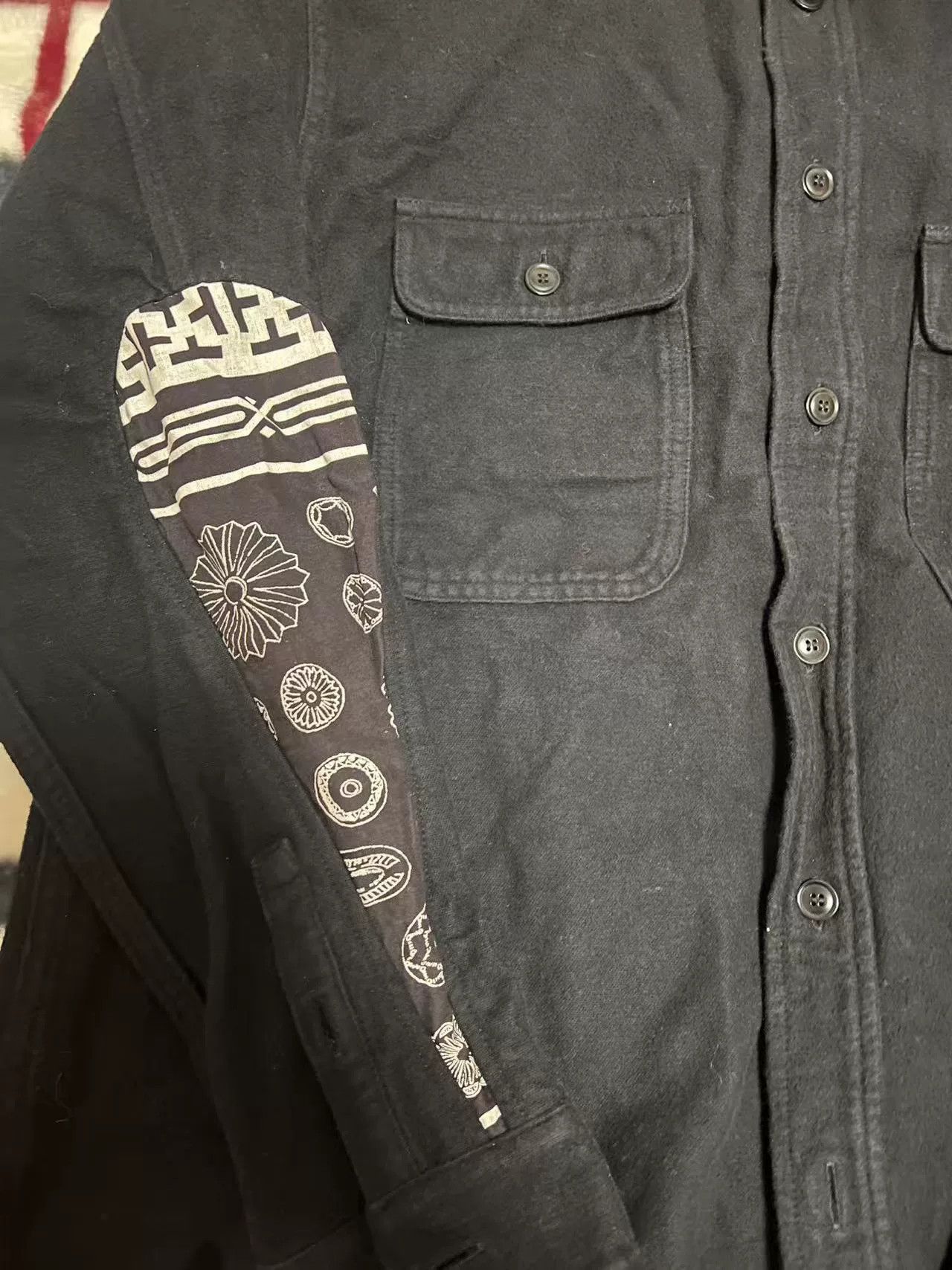 Visvim Visvim ICT Black Elk Flannel Shirt Size US L / EU 52-54 / 3 - 2 Thumbnail