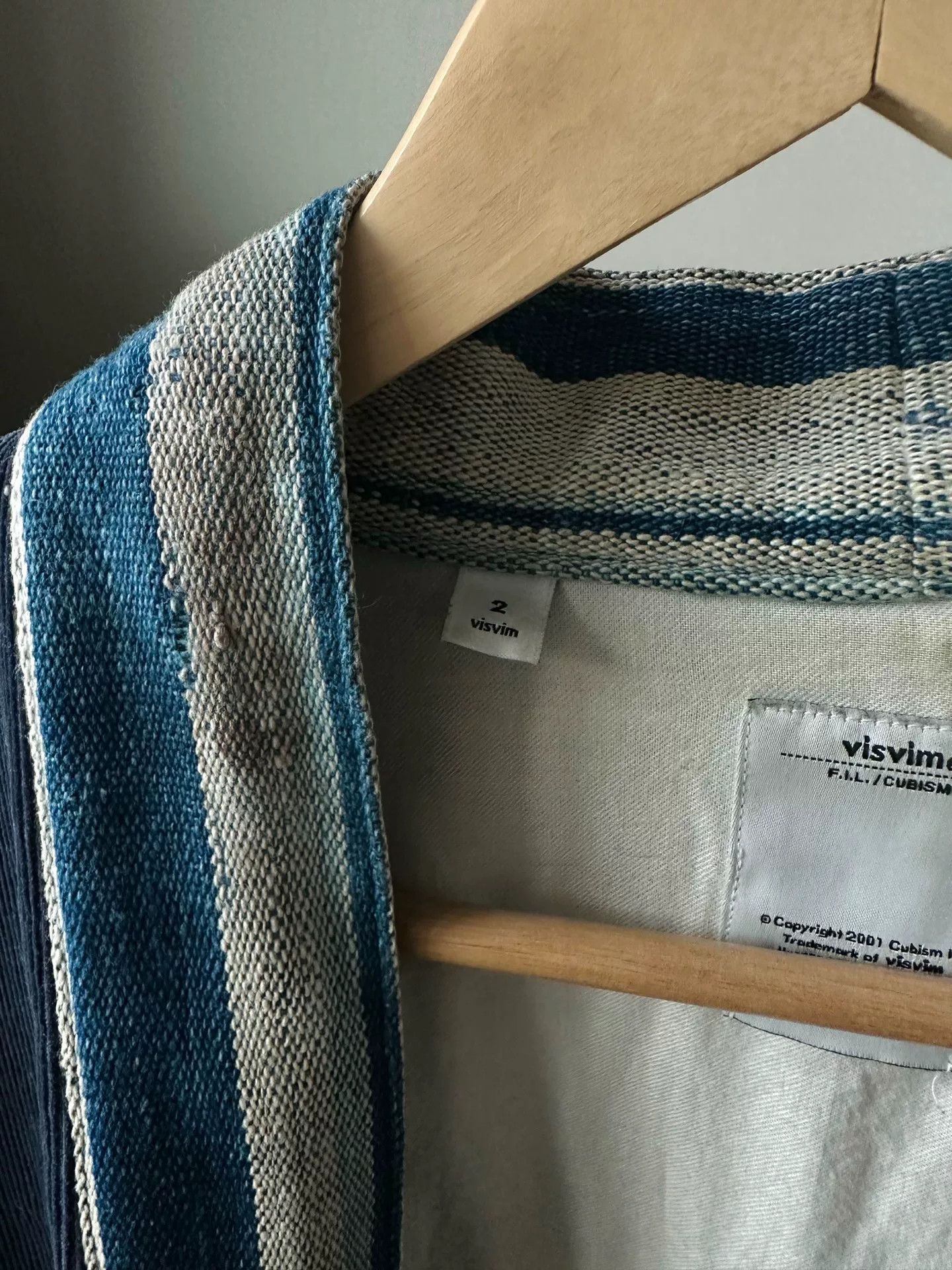 Visvim Visvim Lhamo Kofu Indigo Shirt Size US M / EU 48-50 / 2 - 4 Thumbnail