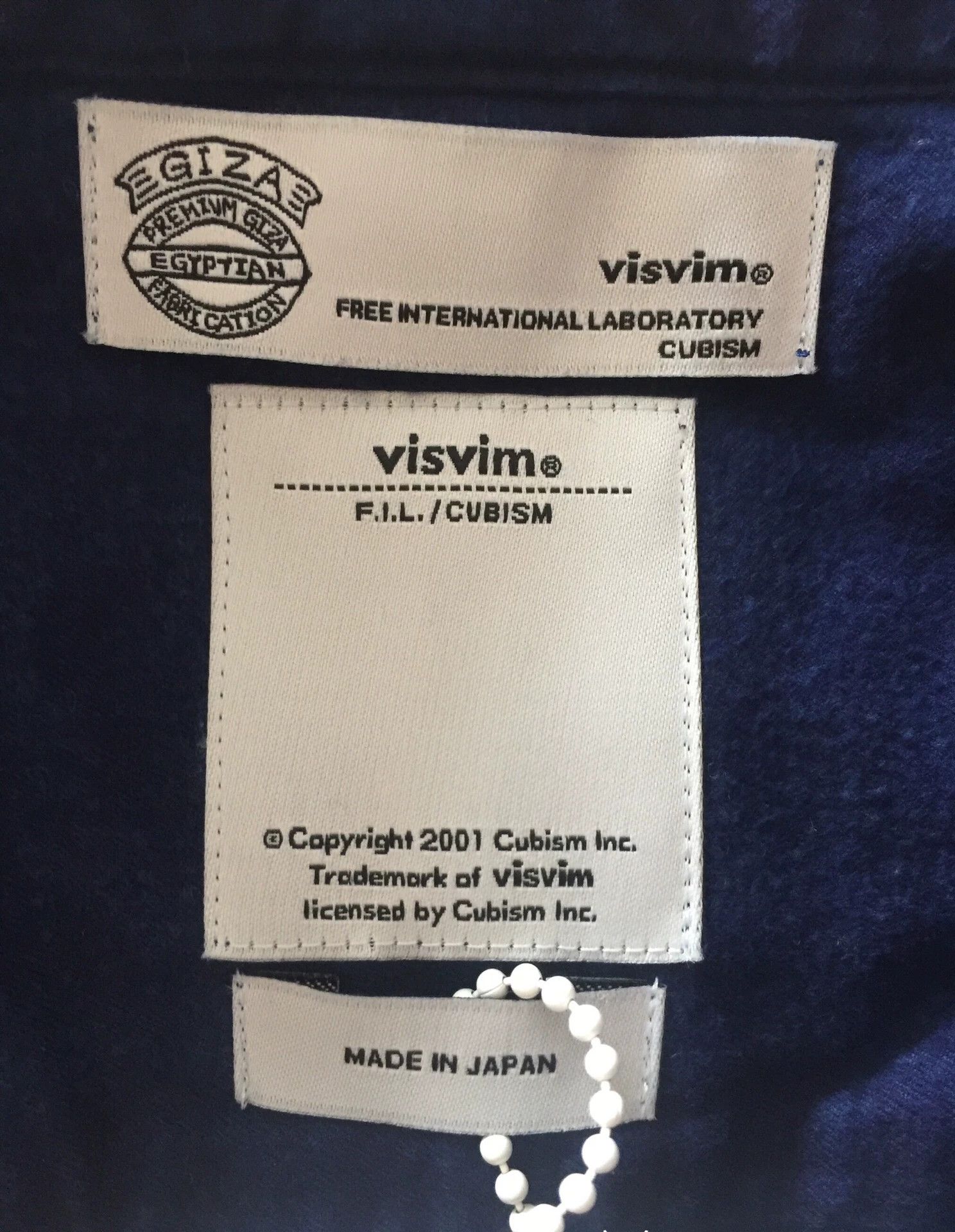 Visvim visvim ict elk 1910 Indigo Shirt Size US S / EU 44-46 / 1 - 4 Thumbnail