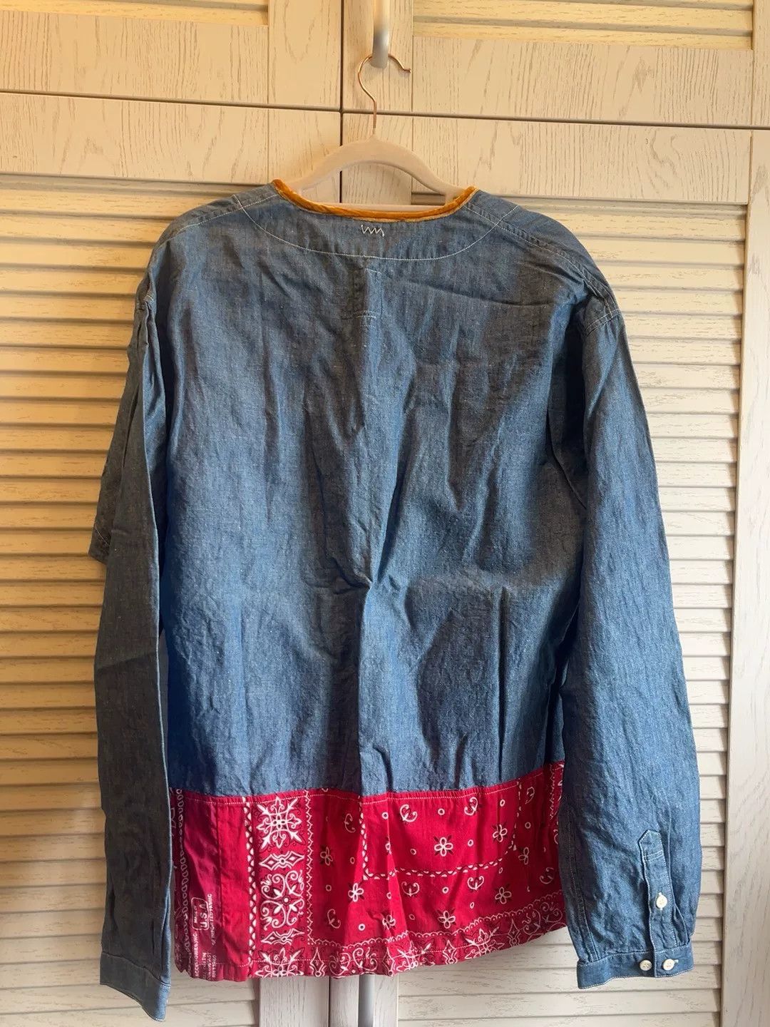 Visvim visvim Denim Shirt with Red Bandana Size US M / EU 48-50 / 2 - 6 Thumbnail