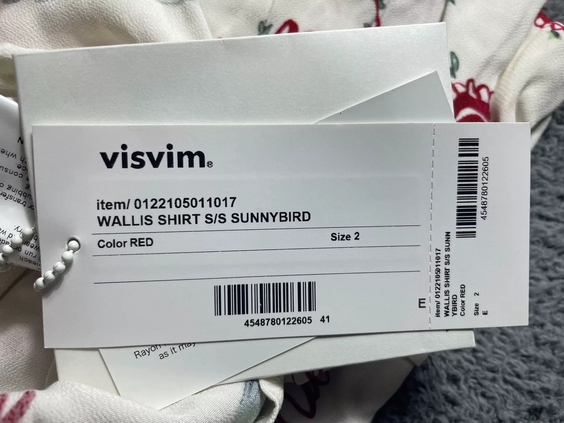Visvim Visvim 22s Wallis S/S Sunnybird Shirt Size US M / EU 48-50 / 2 - 4 Thumbnail