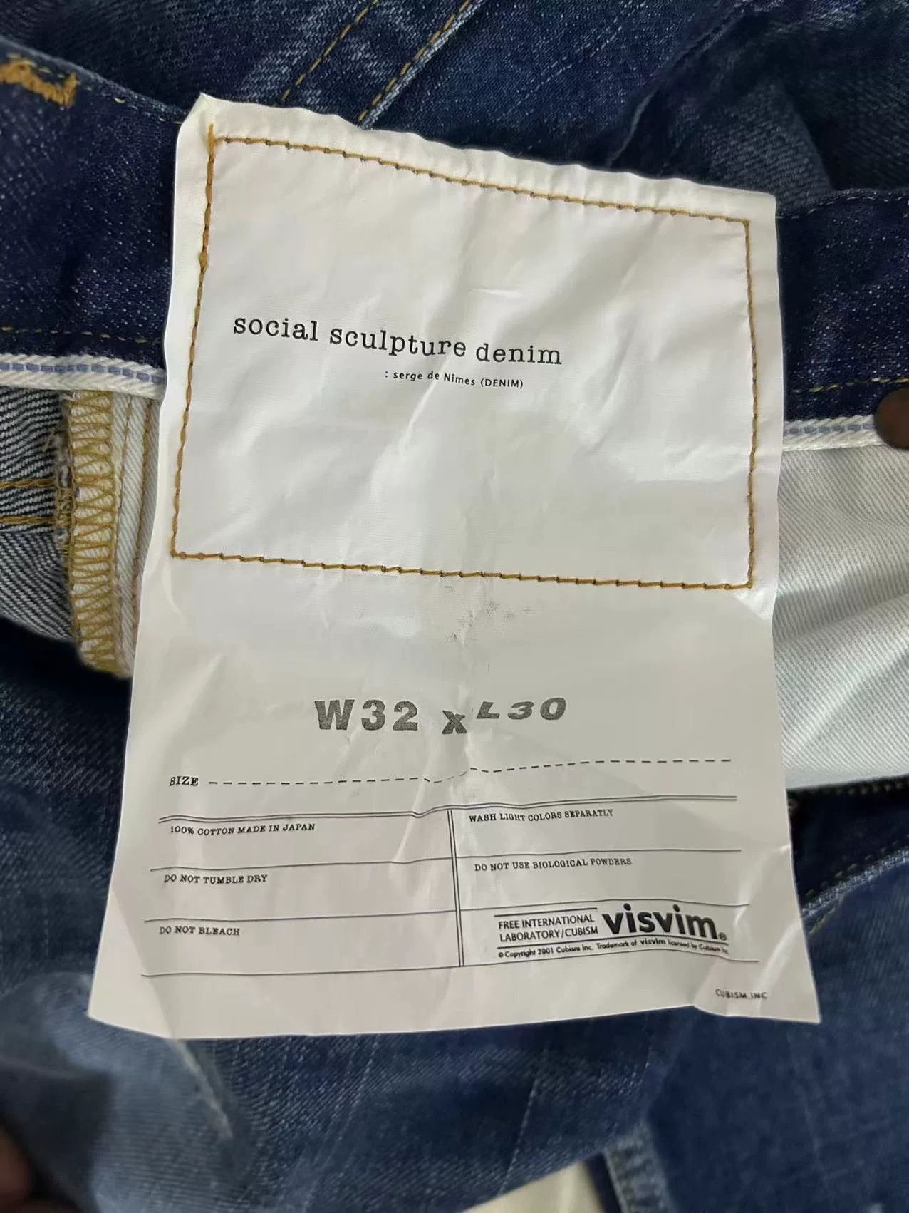 Visvim visvim 19AW D12 03 Denim Jeans Size US 32 / EU 48 - 4 Thumbnail