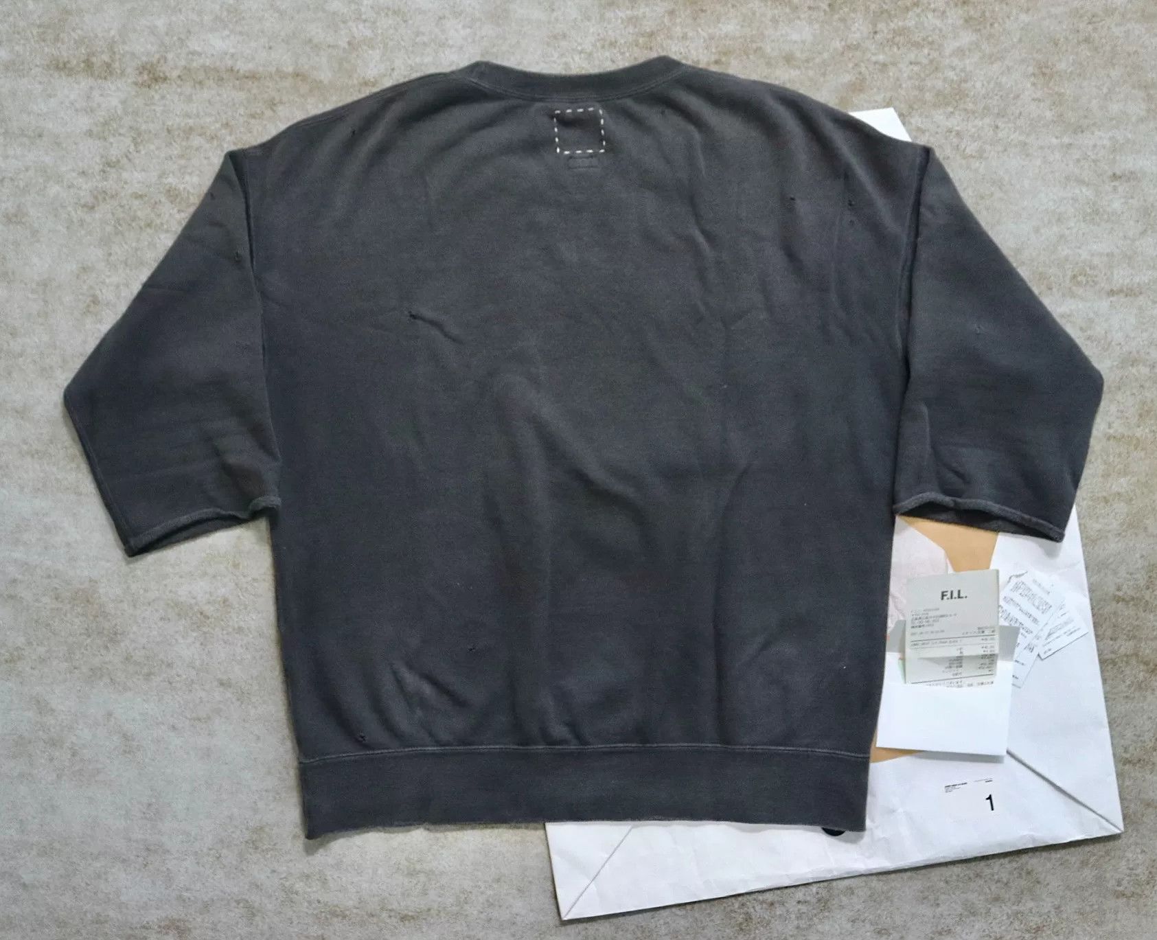 Visvim Visvim 21AW Jumbo Sweat 3/4 Crash Size US S / EU 44-46 / 1 - 2 Thumbnail