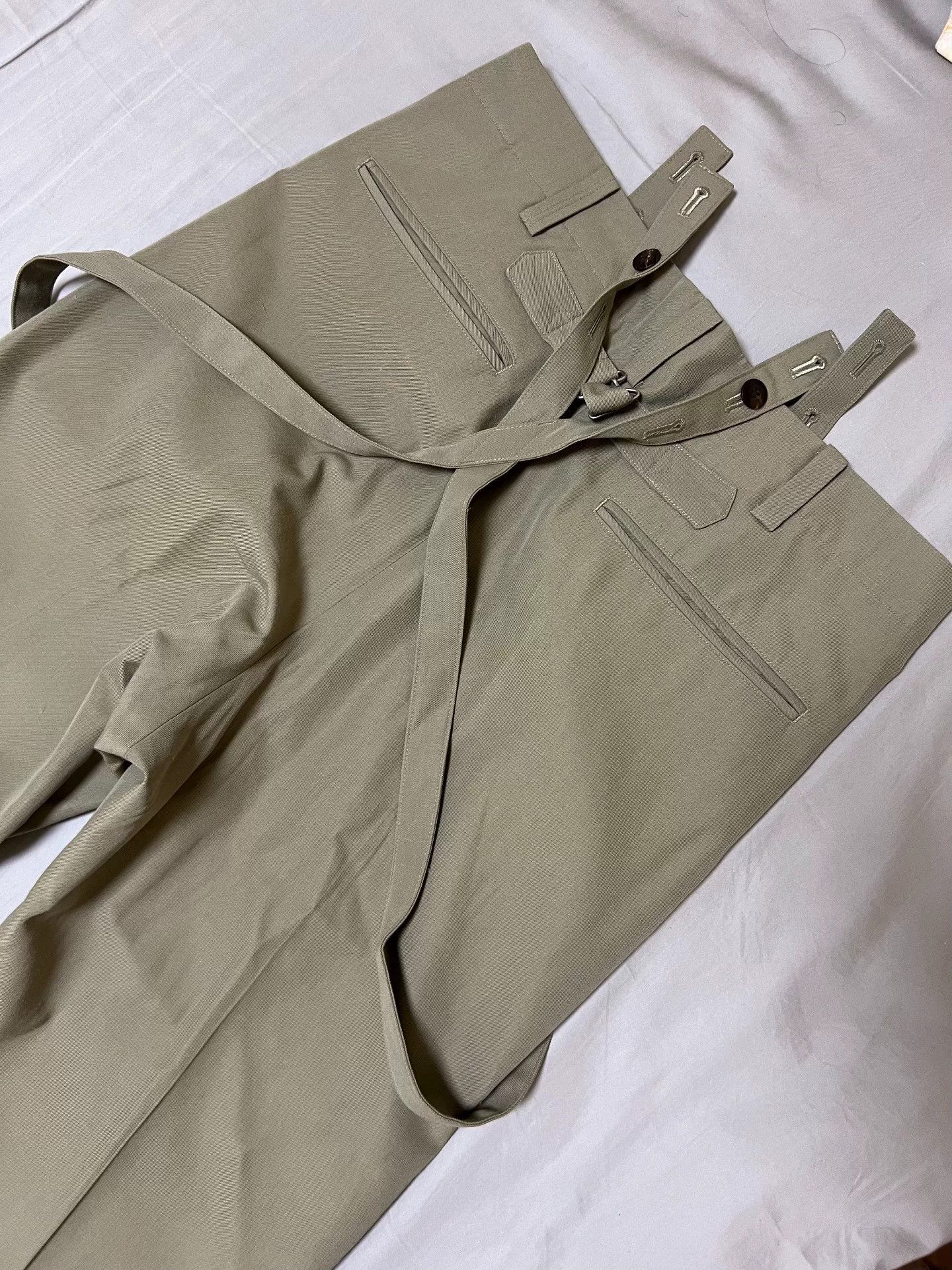 Visvim Visvim 24SS Tupper Khaki Suspender Pants Size US 26 / EU 42 - 6 Thumbnail
