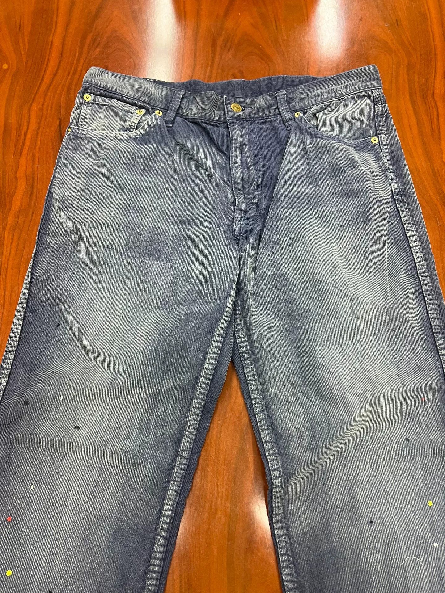 Visvim visvim 16aw ICT 03 FLUXUS Paint Splatter Jeans Size US 26 / EU 42 - 2 Thumbnail