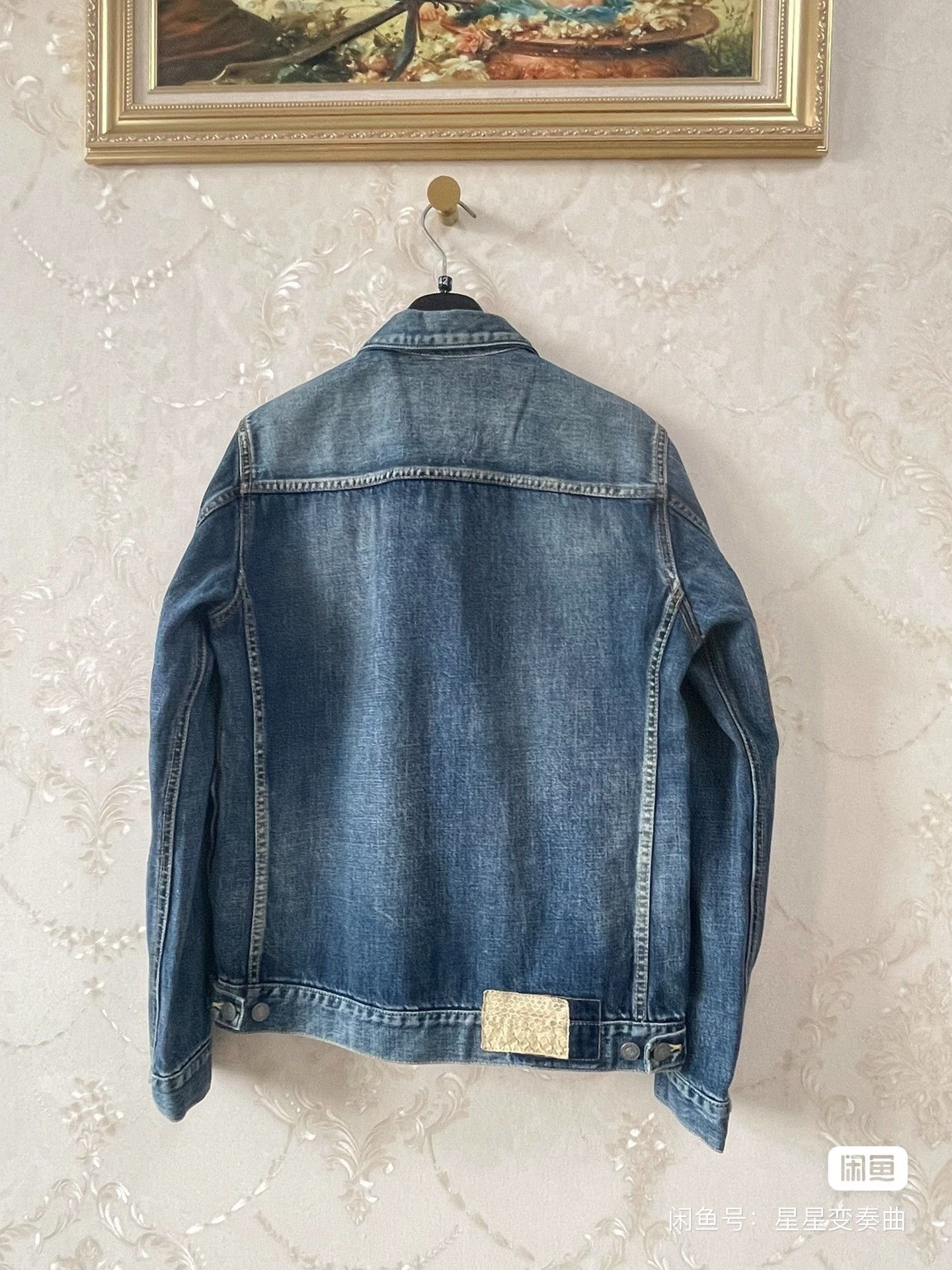 Visvim VISVIM Snake Skin Blue Denim Jacket Size US S / EU 44-46 / 1 - 8 Thumbnail