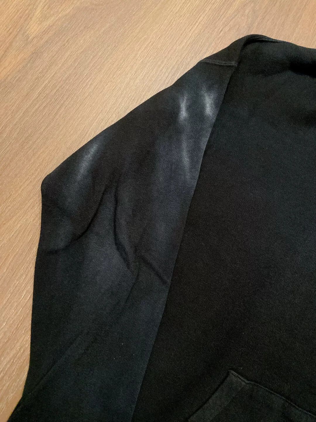 Visvim visvim jumbo black mud-dyed hoodie Size US M / EU 48-50 / 2 - 2 Thumbnail