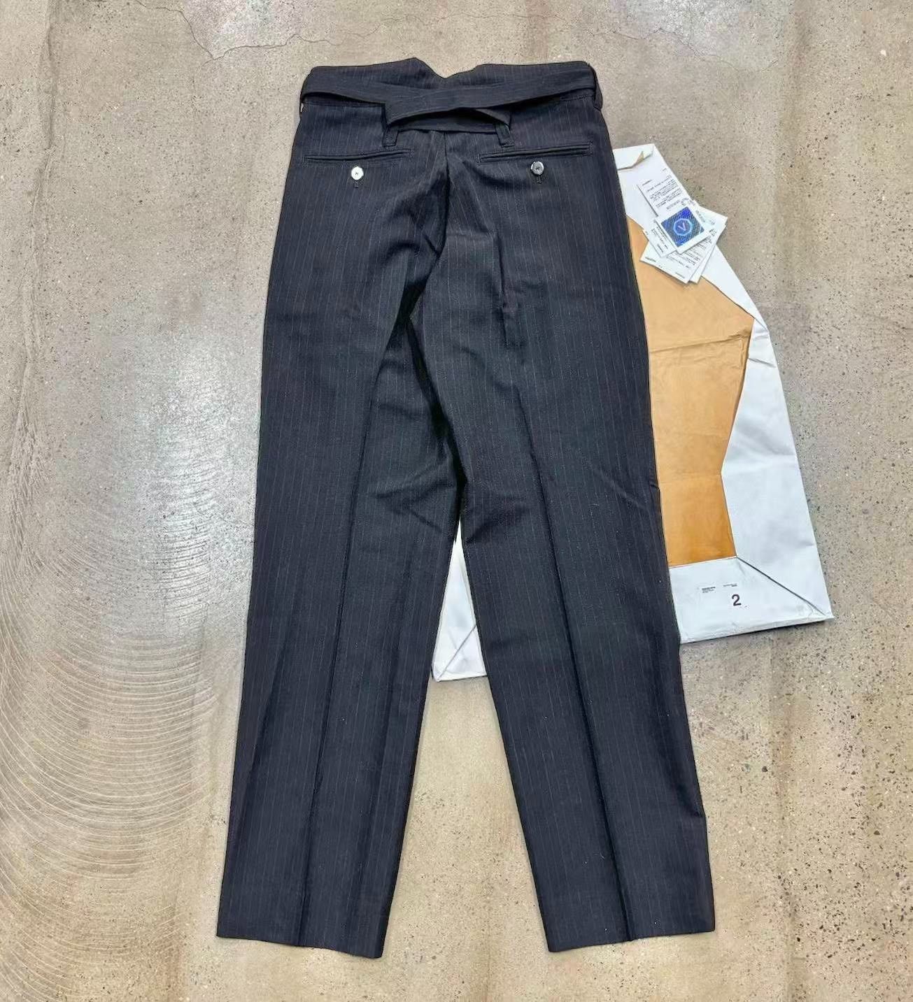 Visvim Visvim 17AW Hakama Wool Striped Pants Size US 26 / EU 42 - 2 Thumbnail