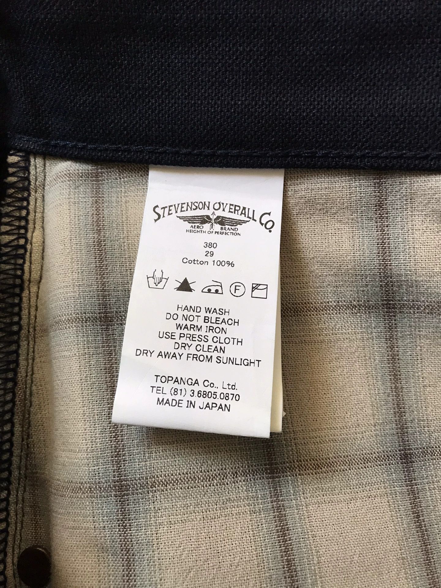 Visvim Stevenson Overall 380 Indigo Canvas Pants Size US 29 - 9 Thumbnail