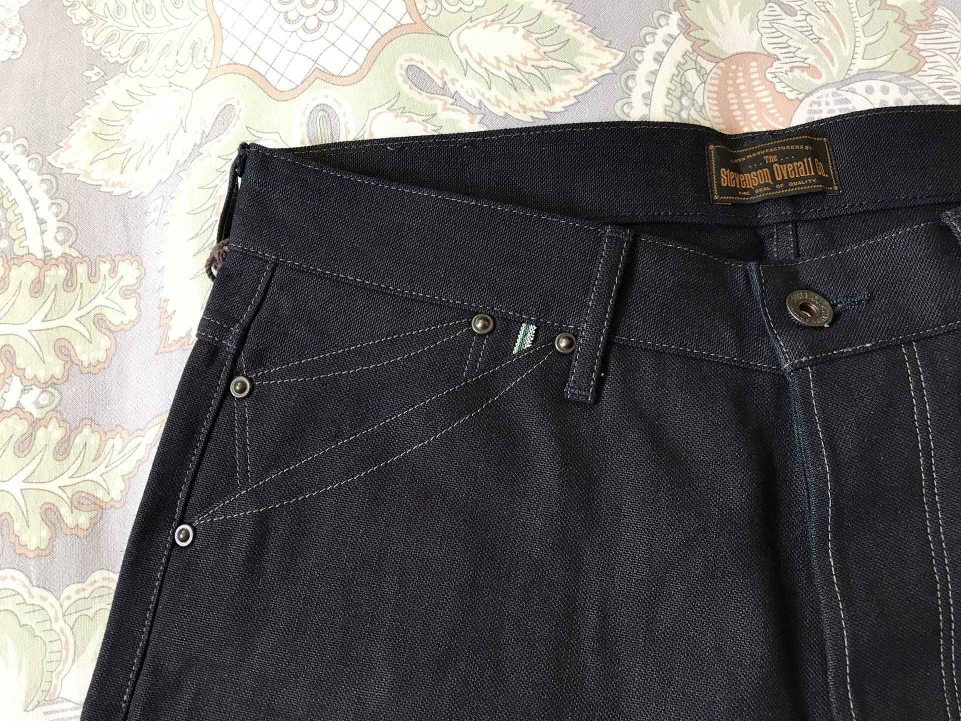 Visvim Stevenson Overall 380 Indigo Canvas Pants Size US 29 - 6 Thumbnail