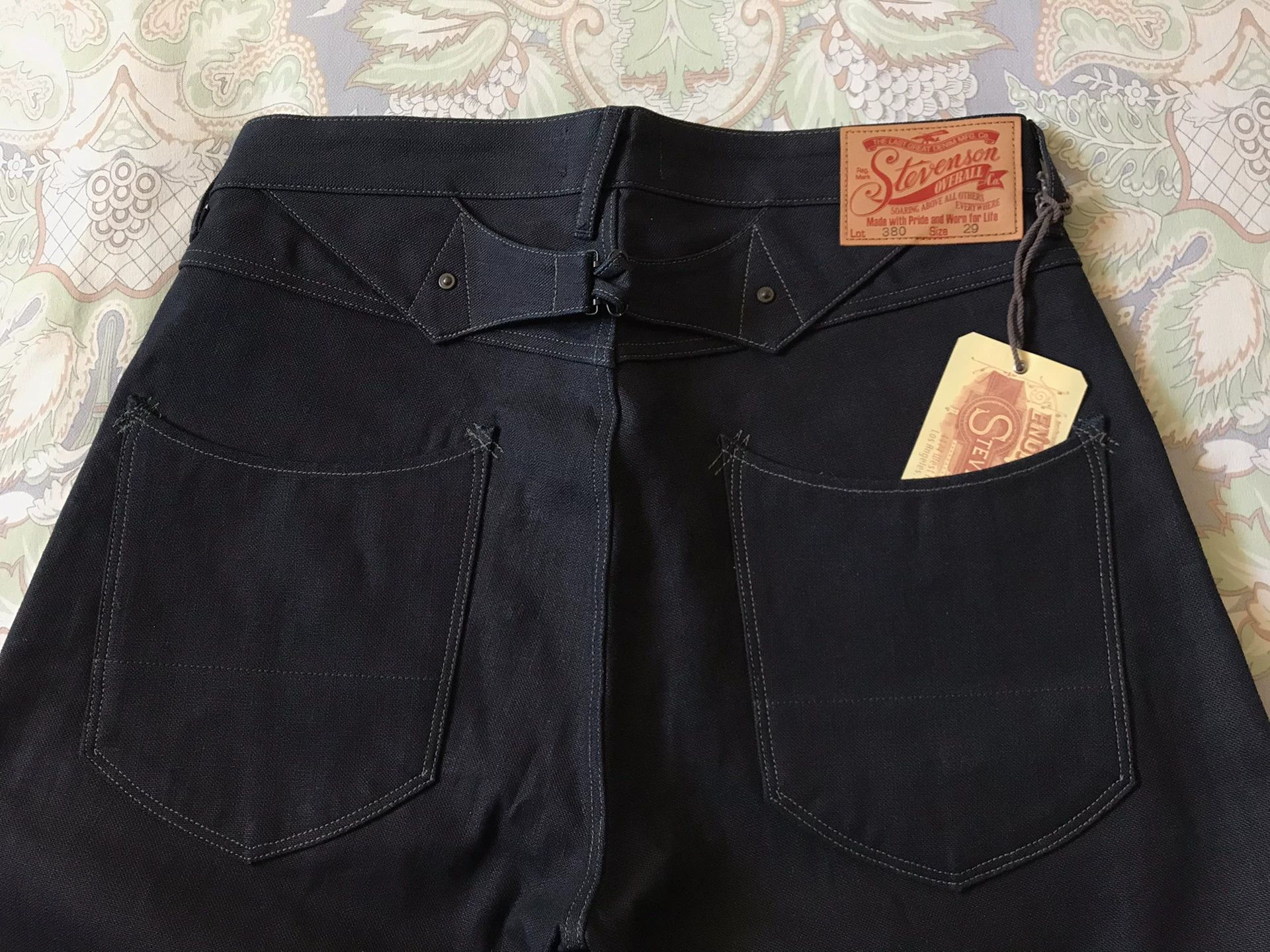 Visvim Stevenson Overall 380 Indigo Canvas Pants Size US 29 - 3 Thumbnail