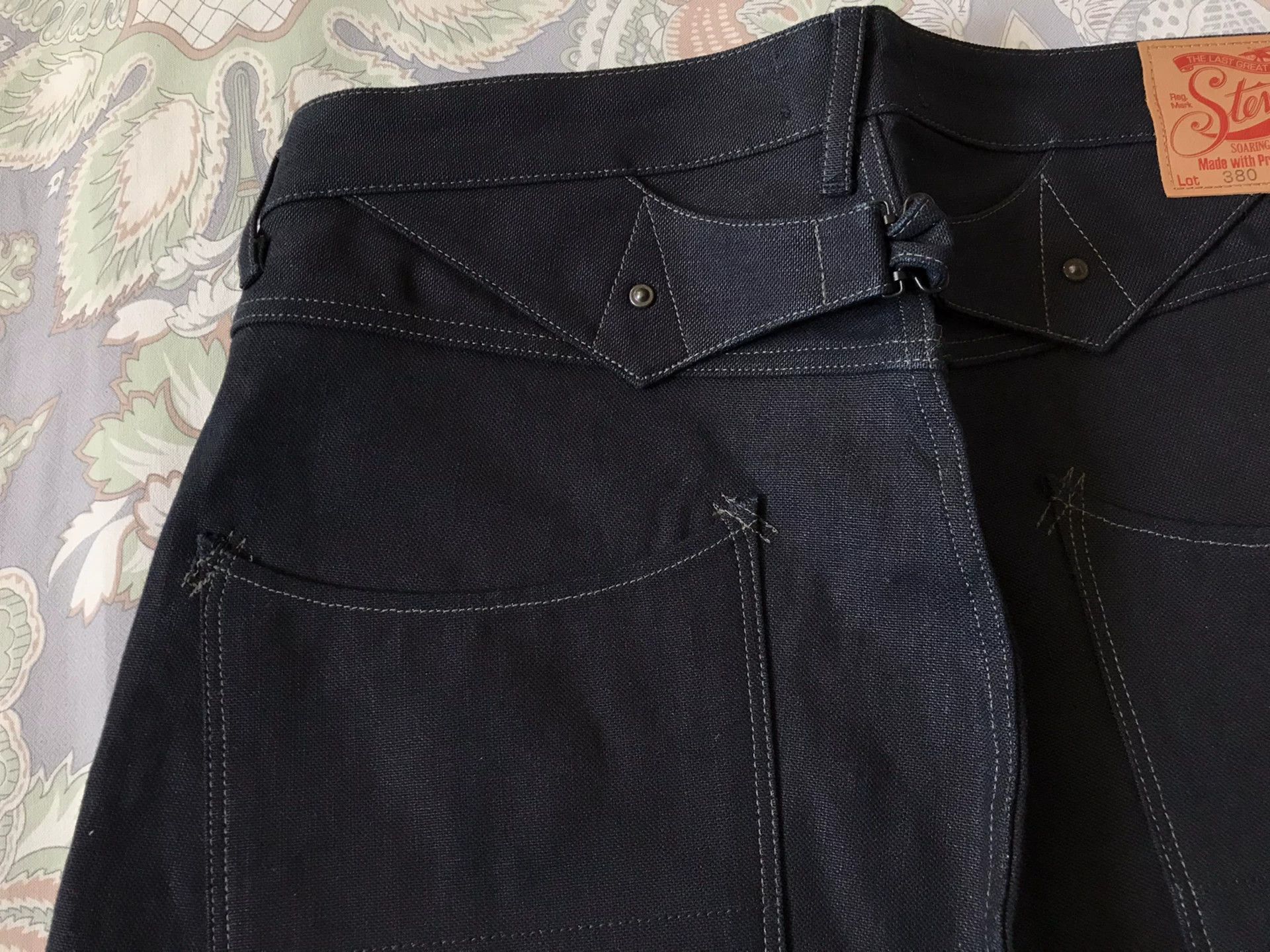 Visvim Stevenson Overall 380 Indigo Canvas Pants Size US 29 - 7 Thumbnail