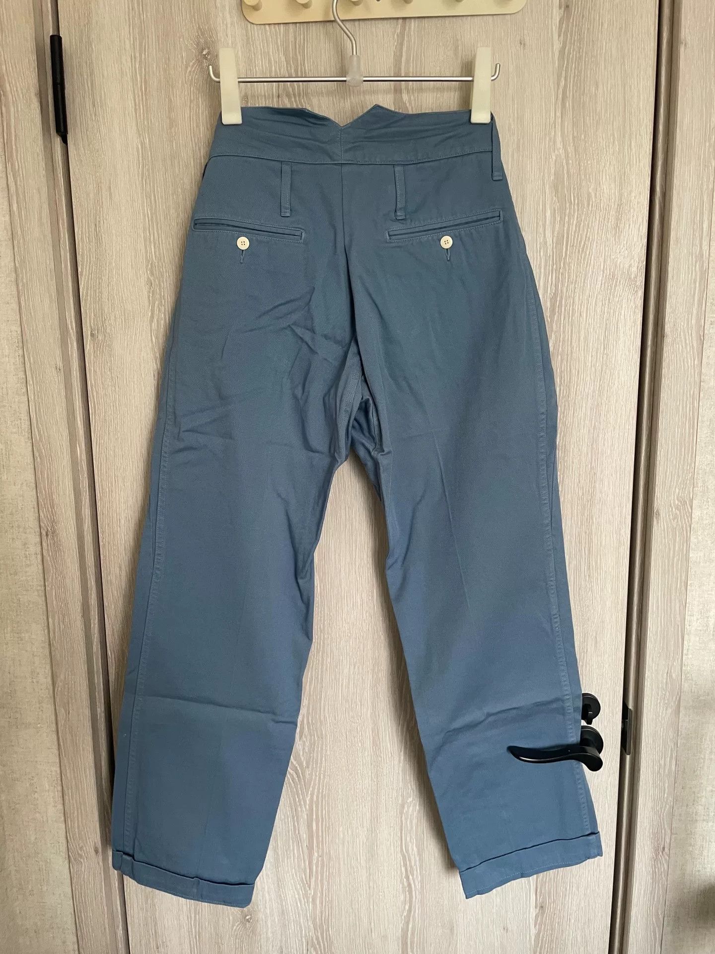 Visvim visvim HAKAMA Blue Cotton Pants Size US 26 / EU 42 - 3 Thumbnail