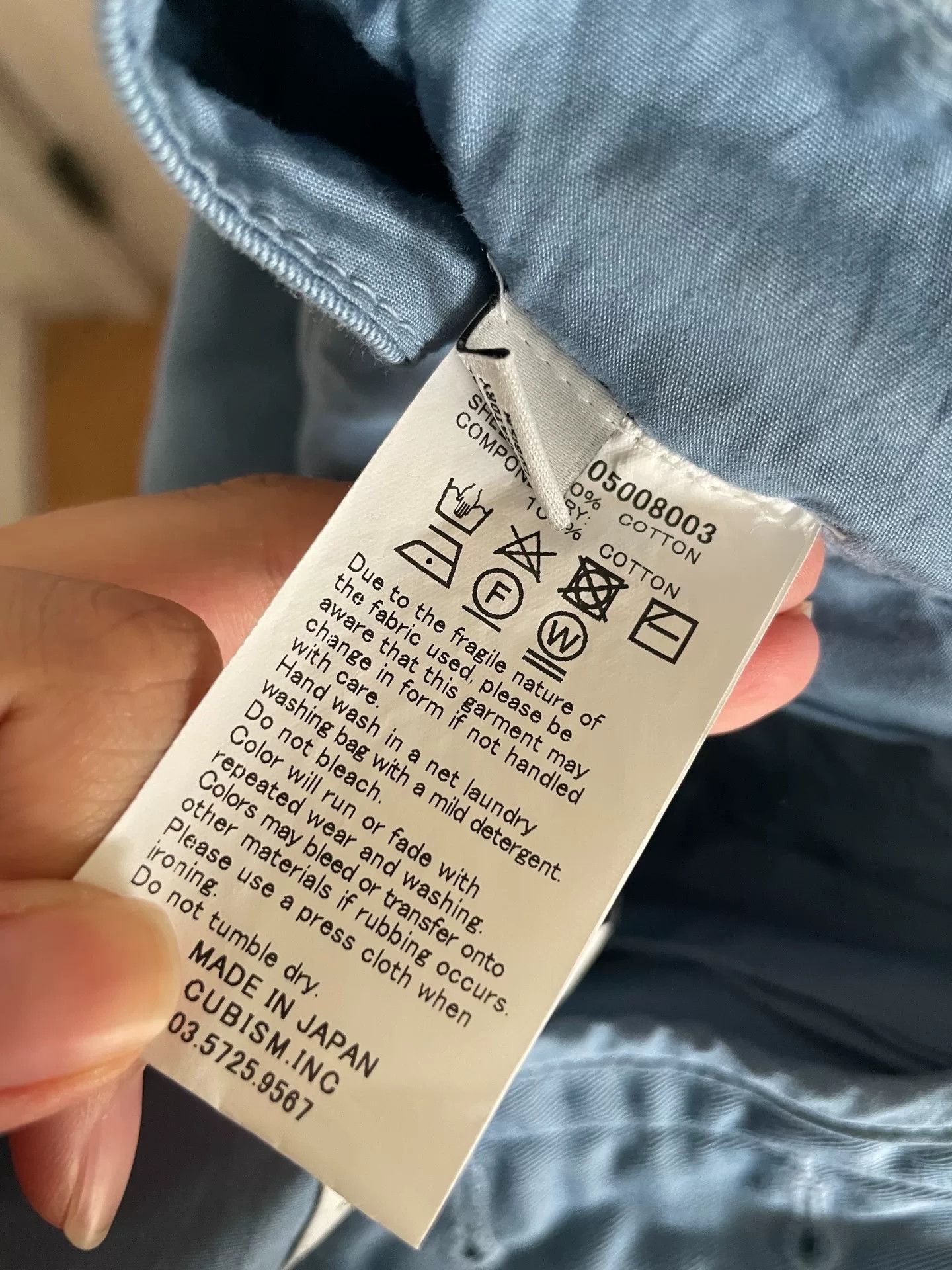 Visvim visvim HAKAMA Blue Cotton Pants Size US 26 / EU 42 - 4 Thumbnail