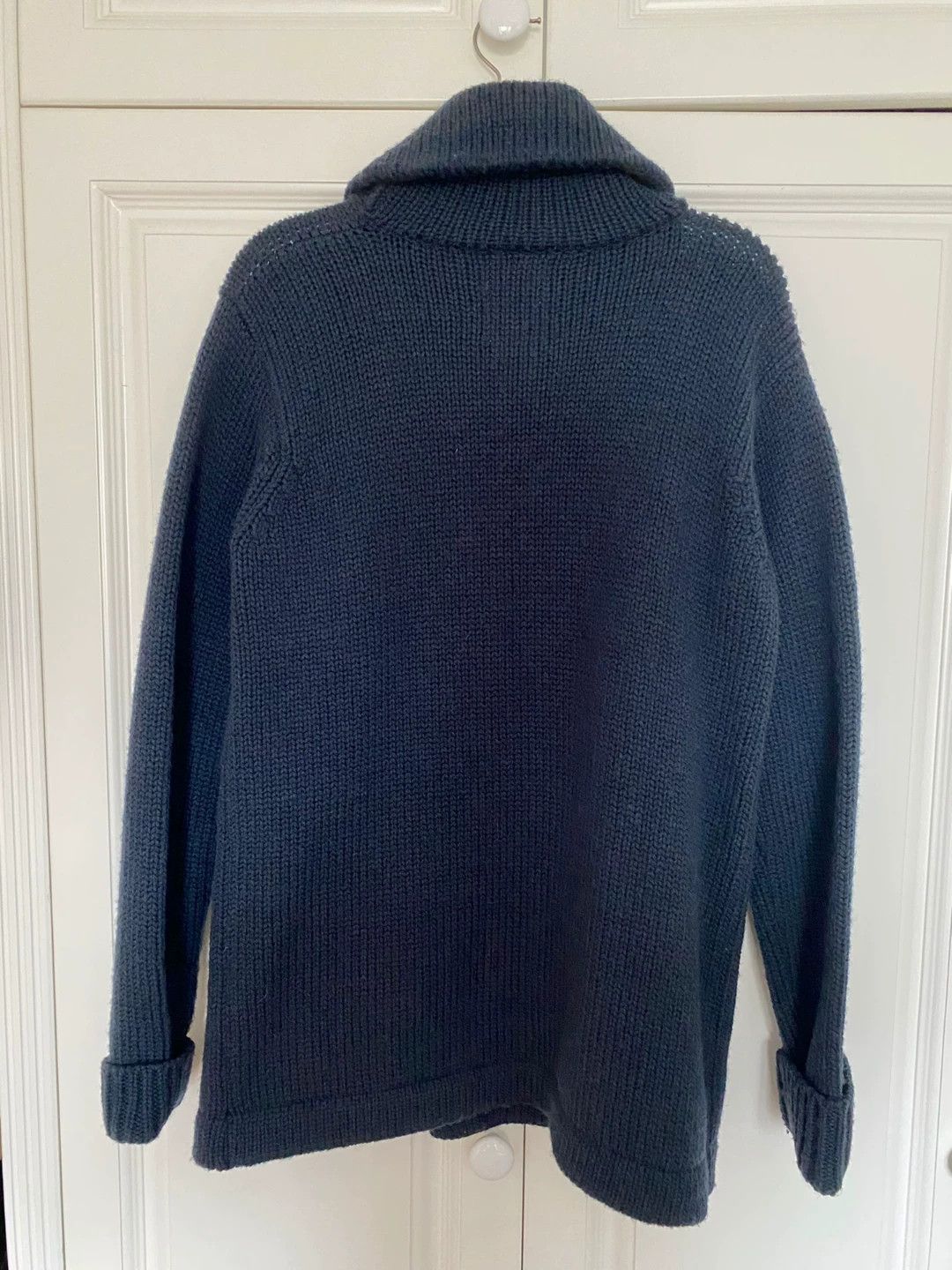Visvim visvim Dark Blue Wool Cardigan Orange Buttons Size US M / EU 48-50 / 2 - 3 Thumbnail