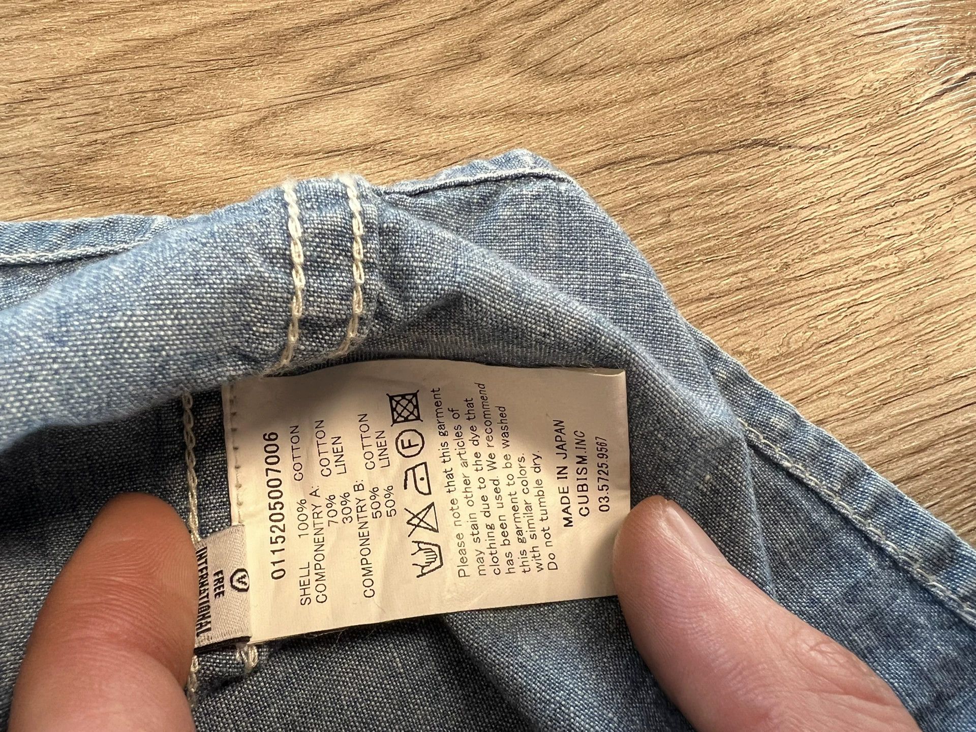 Visvim visvim Granger Light Blue Denim Shirt Size US XL / EU 56 / 4 - 4 Thumbnail
