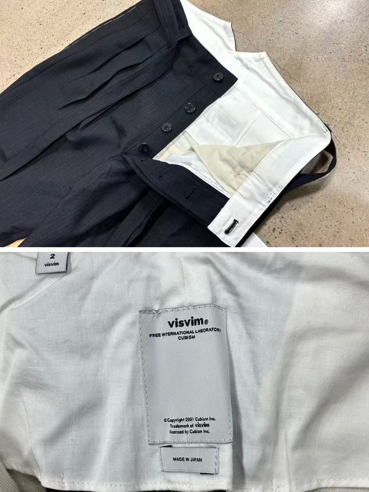Visvim Visvim 17AW Hakama Wool Striped Pants Size US 26 / EU 42 - 3 Thumbnail