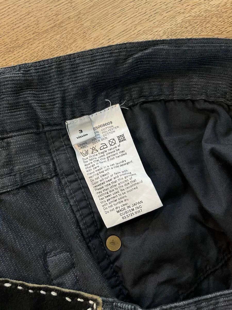 Visvim visvim I.C.T. Dark Gray Corduroy Pants Size US 28 / EU 44 - 9 Thumbnail