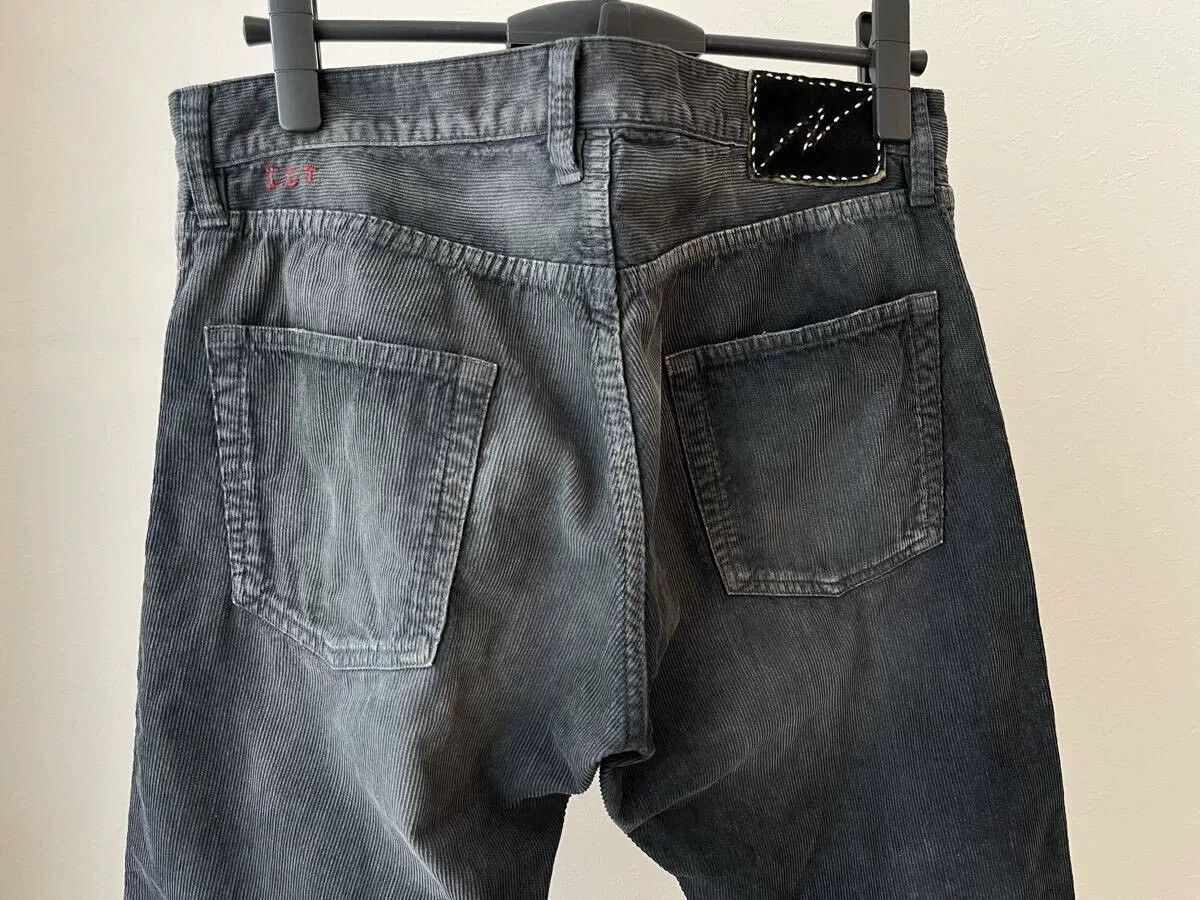Visvim visvim I.C.T. Dark Gray Corduroy Pants Size US 28 / EU 44 - 2 Thumbnail