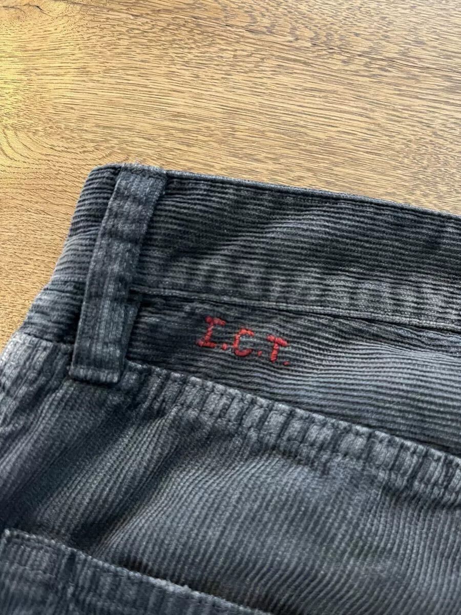Visvim visvim I.C.T. Dark Gray Corduroy Pants Size US 28 / EU 44 - 7 Thumbnail