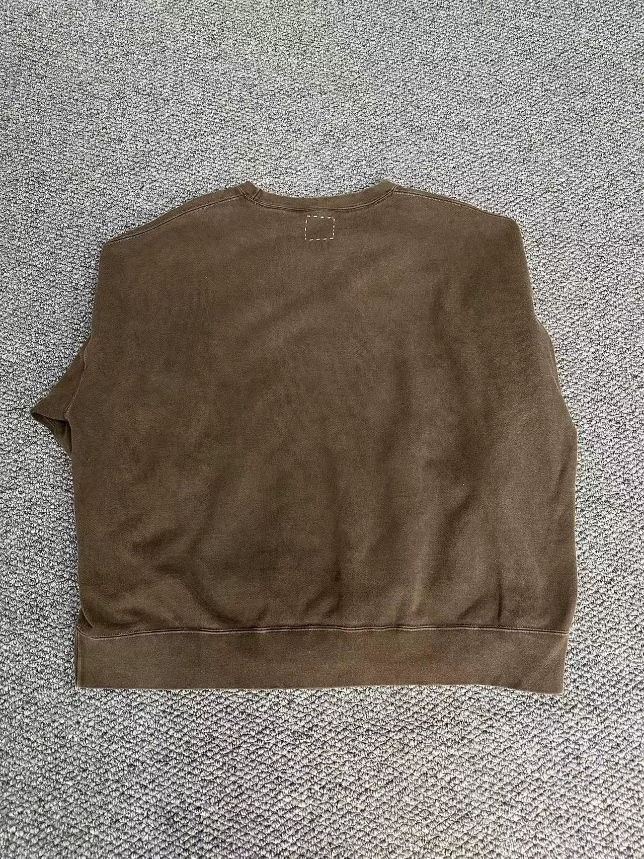 Visvim visvim 24 Mud-Dyed Jumbo Sweatshirt Size US XL / EU 56 / 4 - 4 Thumbnail