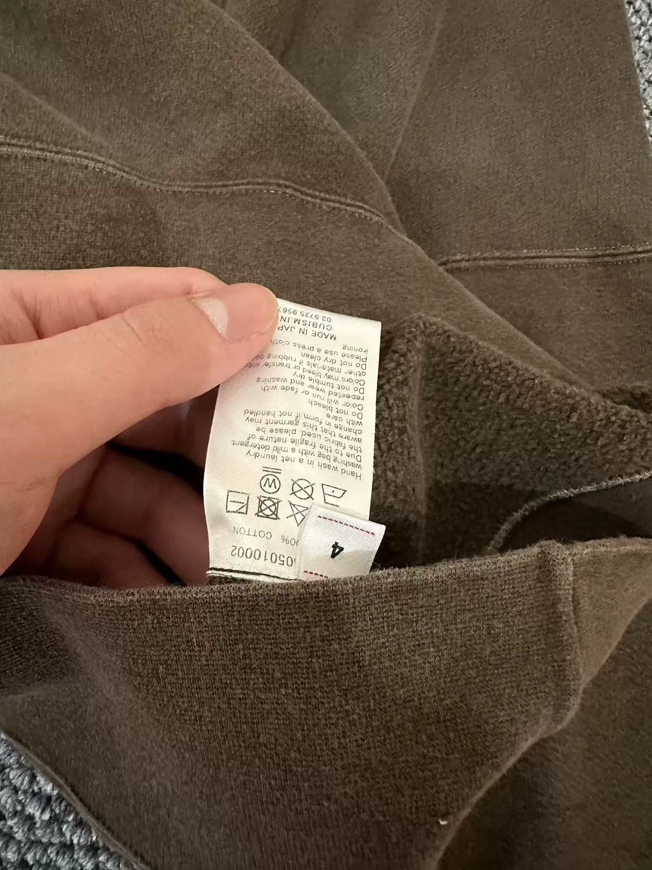 Visvim visvim 24 Mud-Dyed Jumbo Sweatshirt Size US XL / EU 56 / 4 - 3 Thumbnail