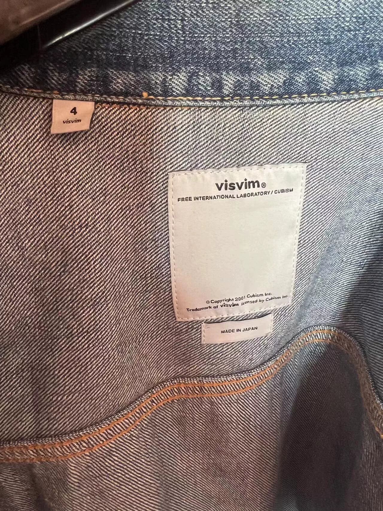 Visvim Visvim Men's Denim Shirt Size 4 Size US XL / EU 56 / 4 - 3 Thumbnail