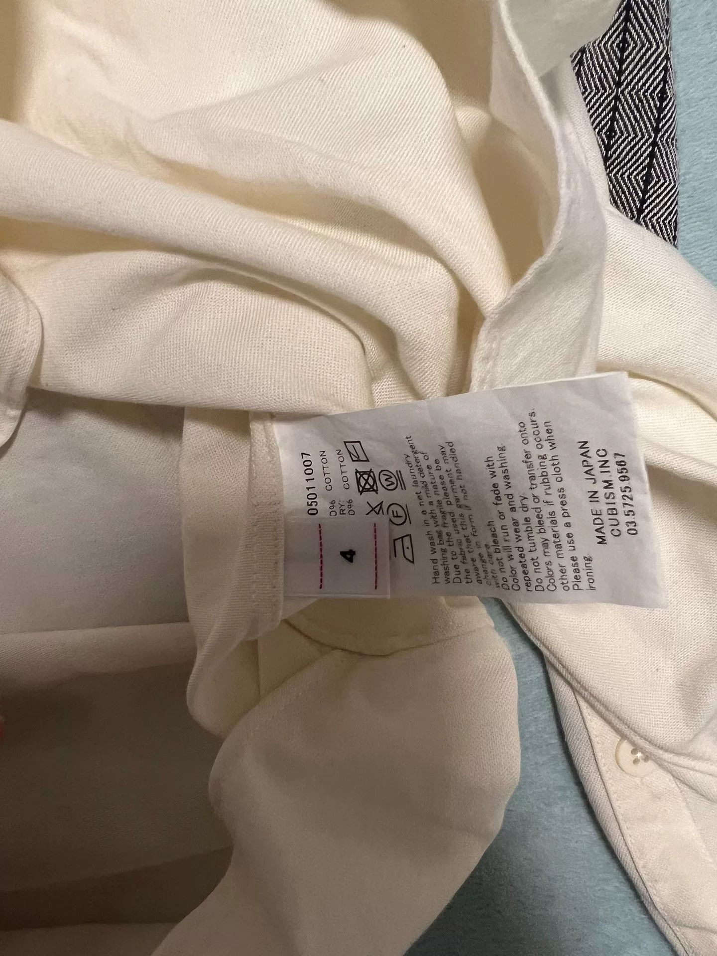 Visvim visvim Cream Shirt with Dark Sleeves Size US XL / EU 56 / 4 - 3 Thumbnail