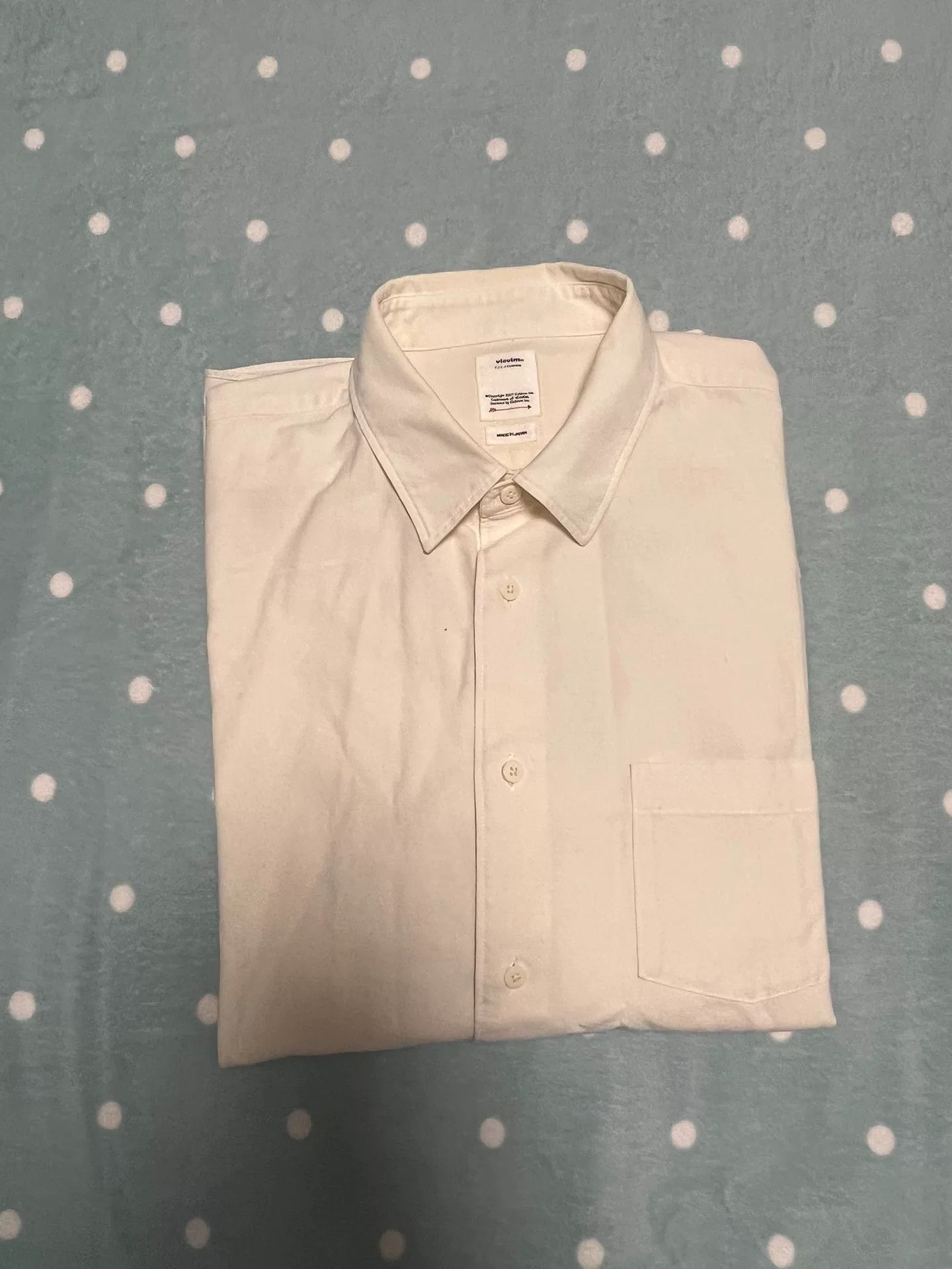 Visvim visvim Cream Shirt with Dark Sleeves Size US XL / EU 56 / 4 - 4 Thumbnail