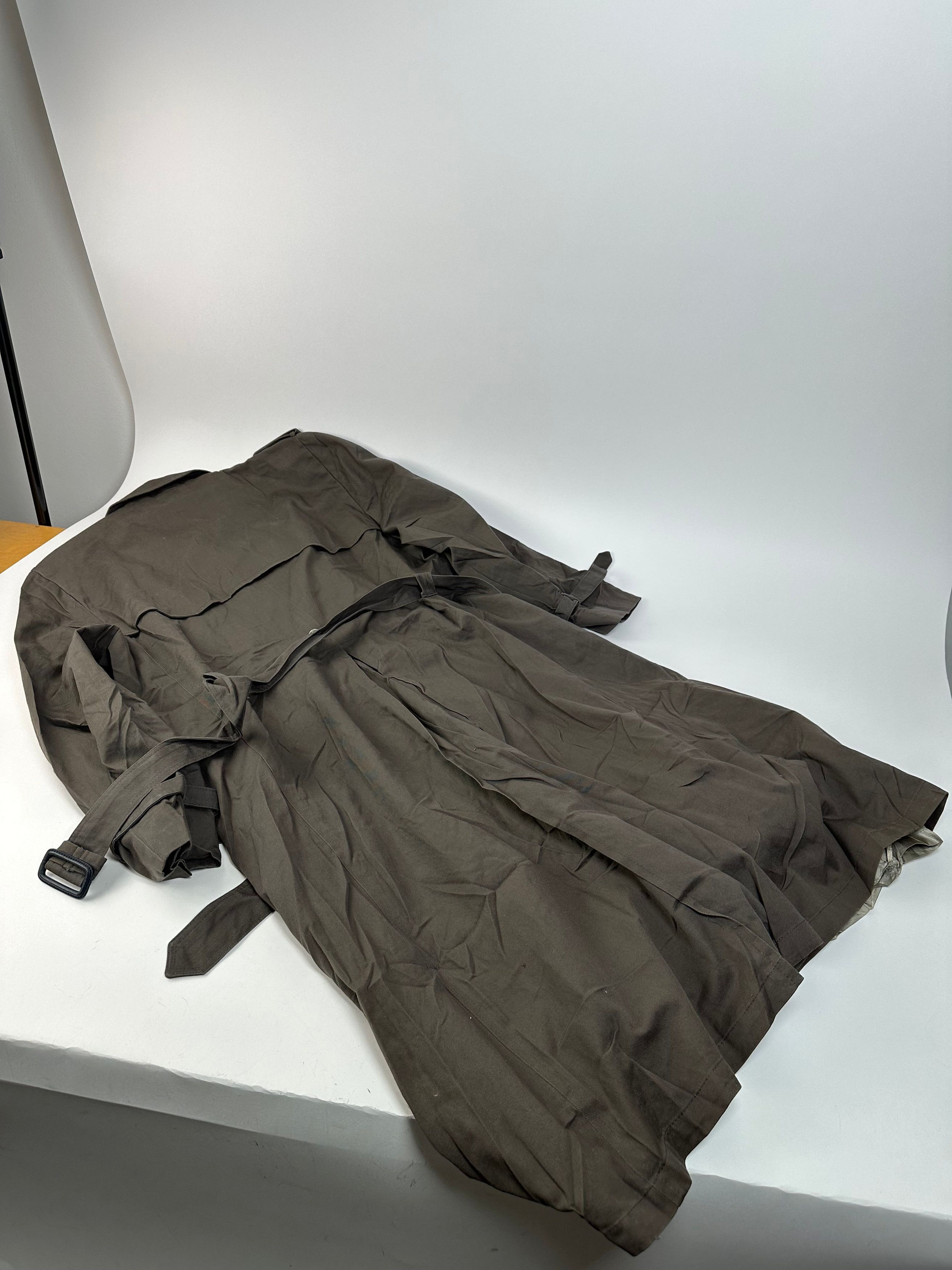 Dior Vintage Mens Canvas Trenchcoat Grey L Size US L / EU 52-54 / 3 - 8 Thumbnail