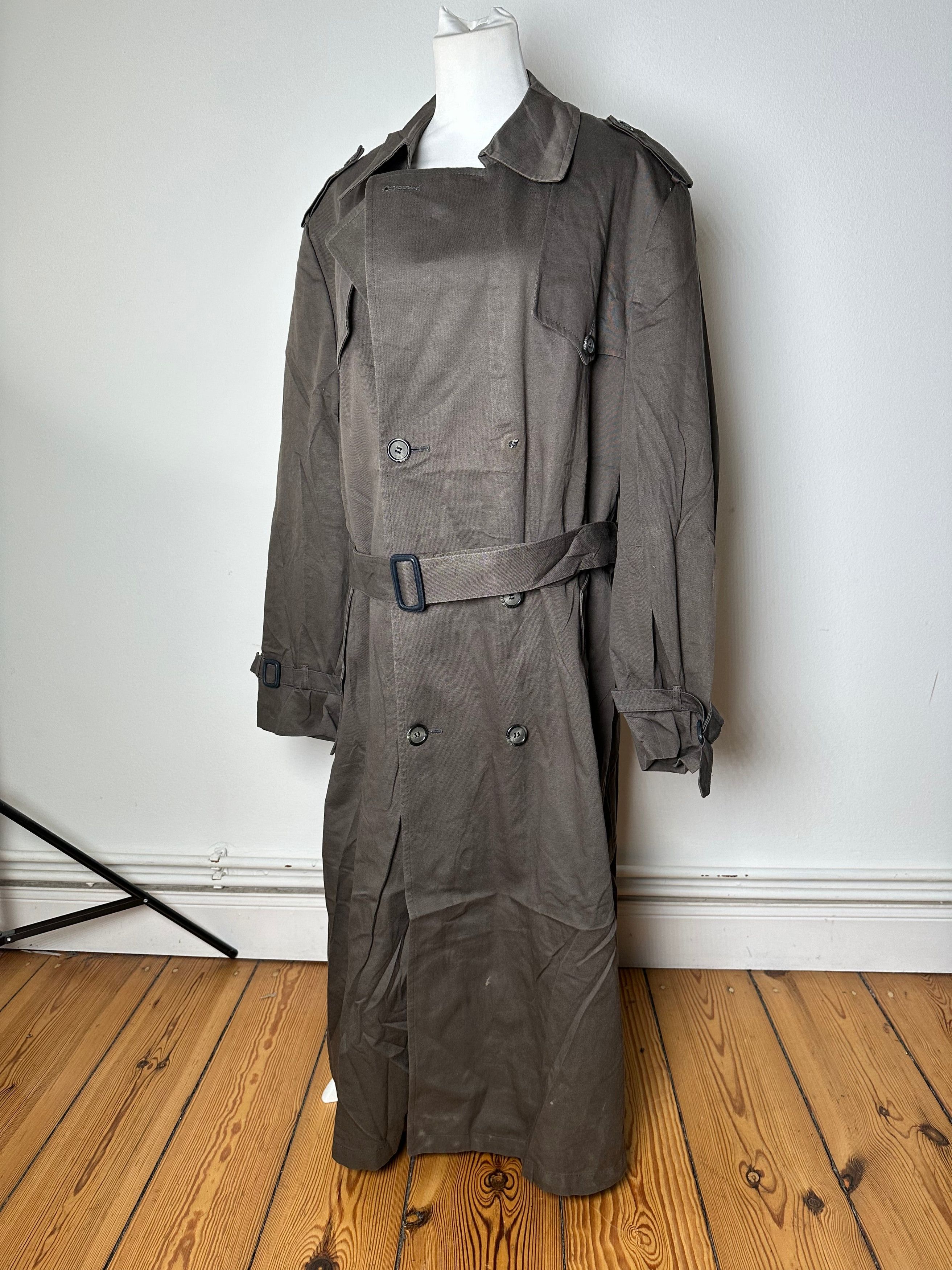 Dior Vintage Mens Canvas Trenchcoat Grey L Size US L / EU 52-54 / 3 - 9 Thumbnail