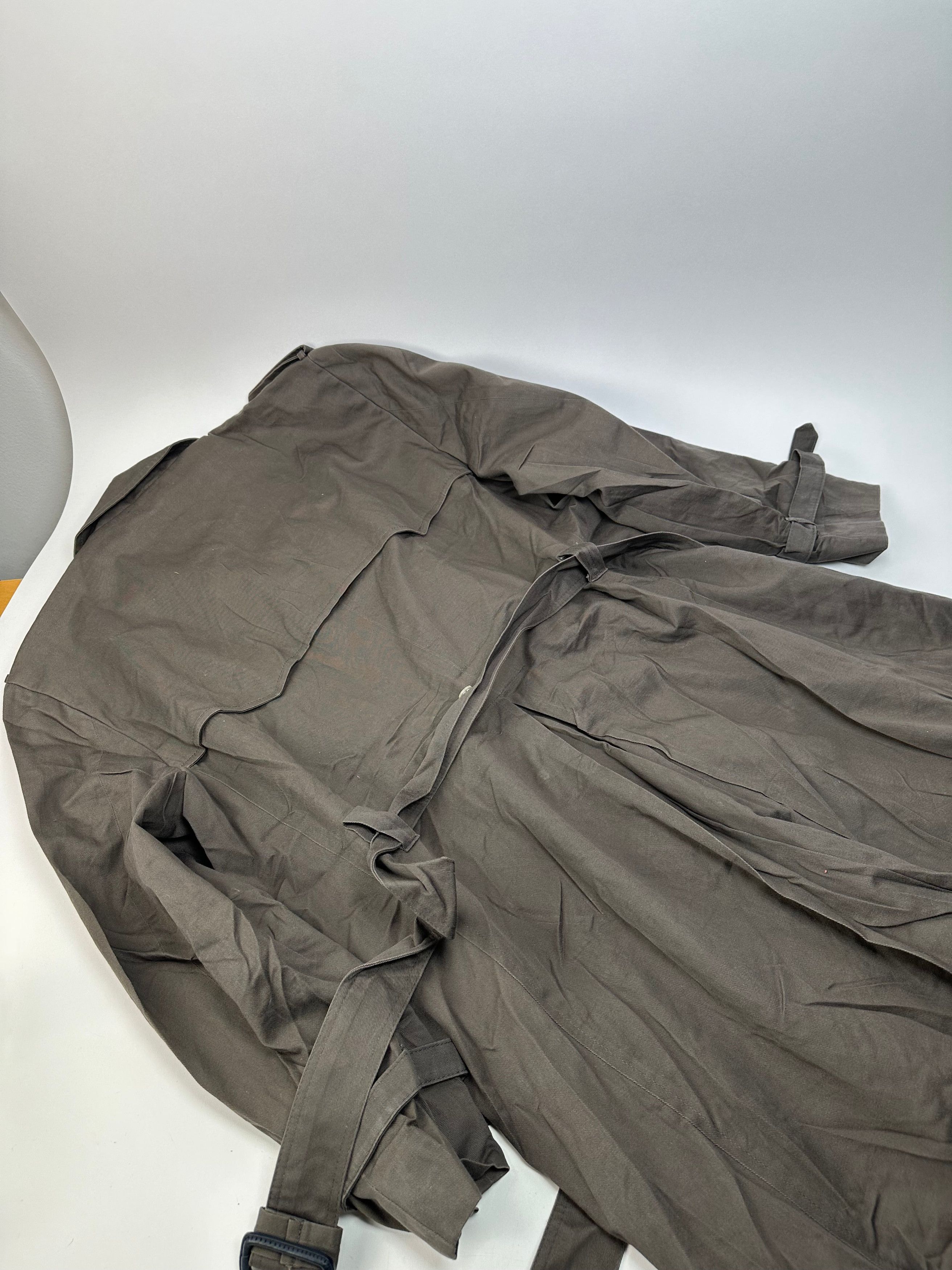 Dior Vintage Mens Canvas Trenchcoat Grey L Size US L / EU 52-54 / 3 - 10 Thumbnail