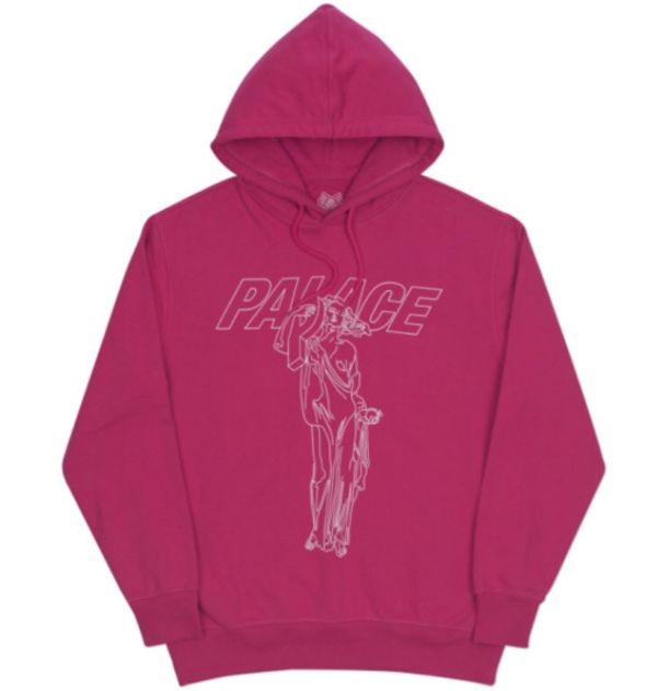 Palace 2025 statue hoodie