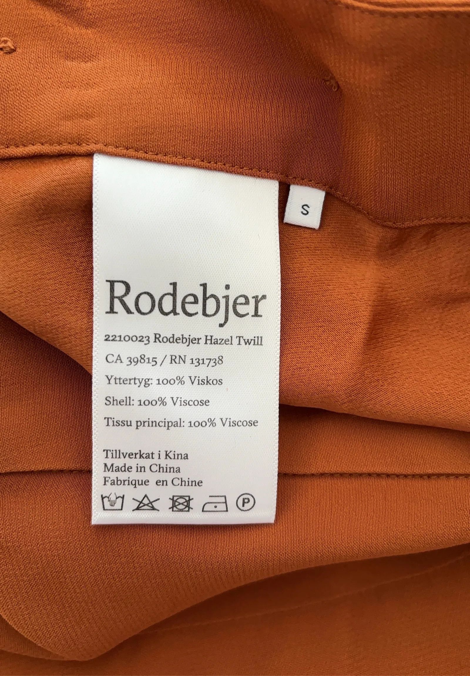Rodebjer Rodebjer Hazel Twill Skirt Size 27" / US 4 / IT 40 - 4 Thumbnail