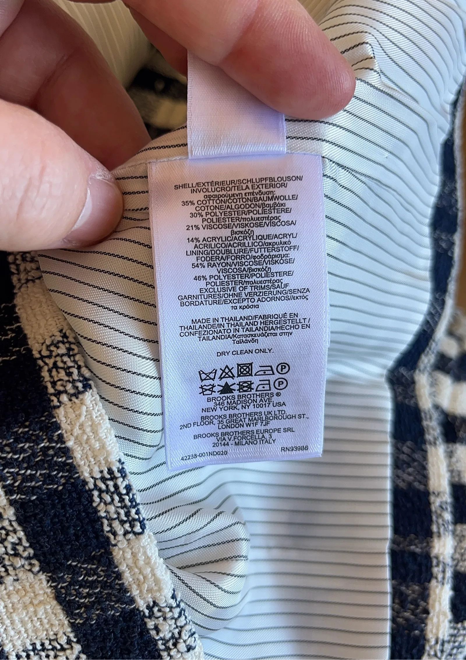 Brooks Brothers Brooks Brothers Blazer Size S / US 4 / IT 40 - 3 Thumbnail