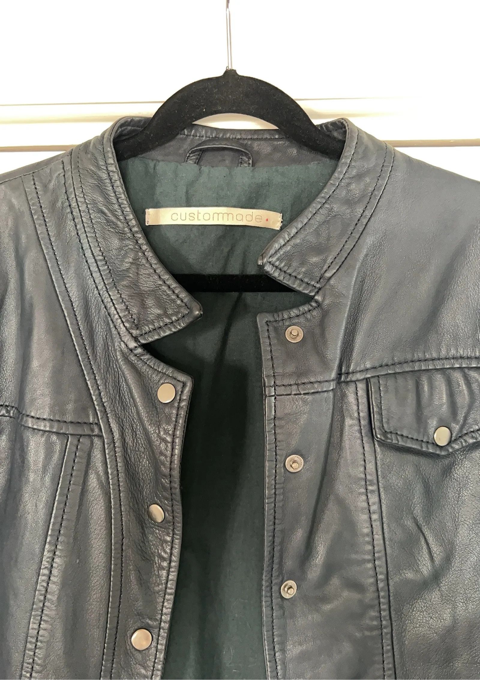 Custommade Custommade Leather Jacket Size S / US 4 / IT 40 - 5 Thumbnail