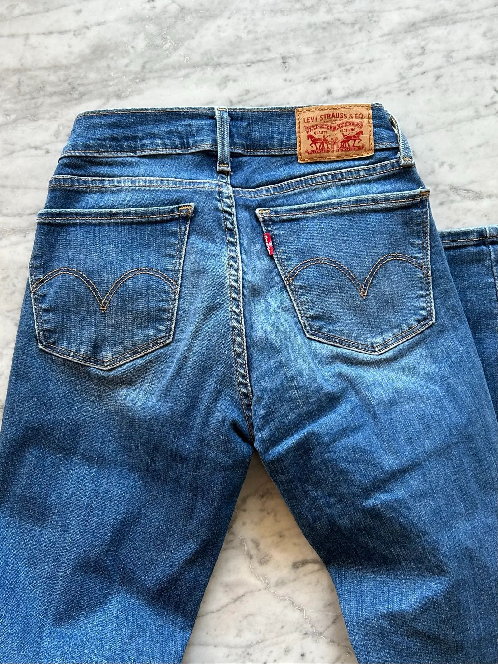 Levi's Levi's 710 Super Skinny Jeans Size 24" / US 00 / IT 34 - 3 Thumbnail
