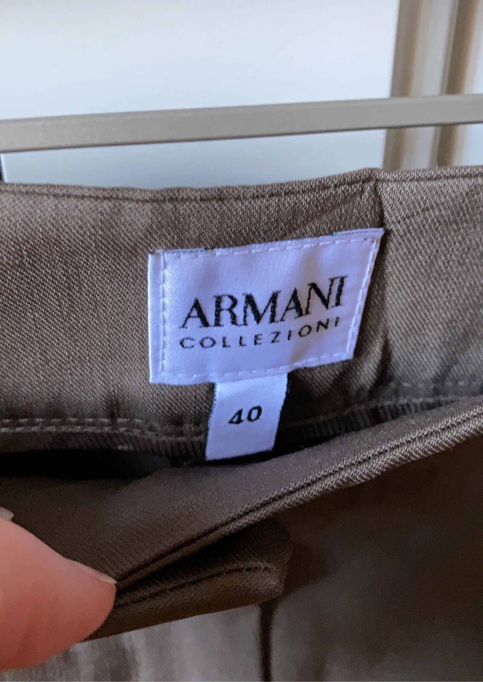 Armani Armani Collezioni Pants Size 26" / US 2 / IT 38 - 2 Thumbnail