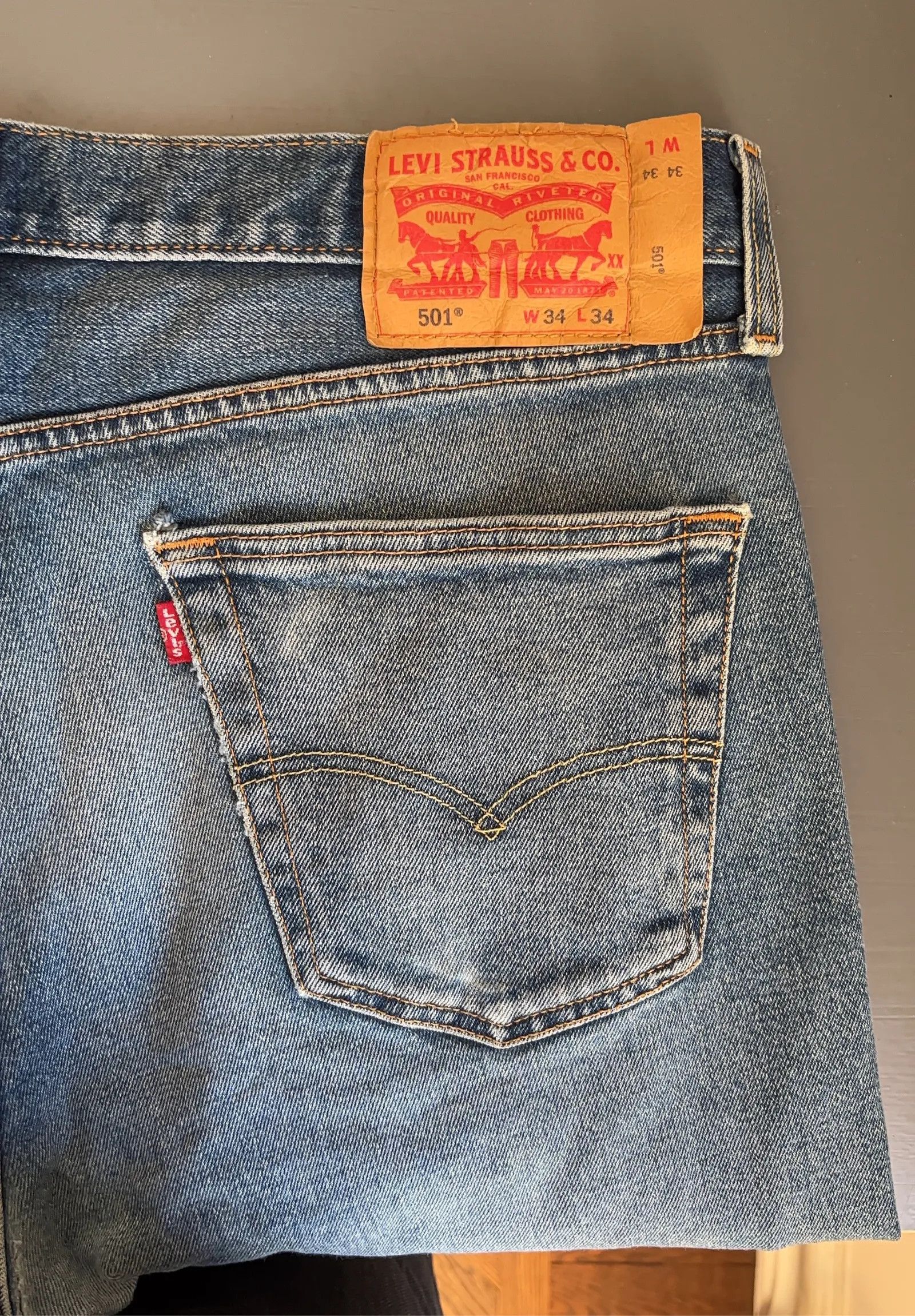 Levi's Levi's 501 Jeans Size 25" / US 0 / IT 36 - 5 Thumbnail