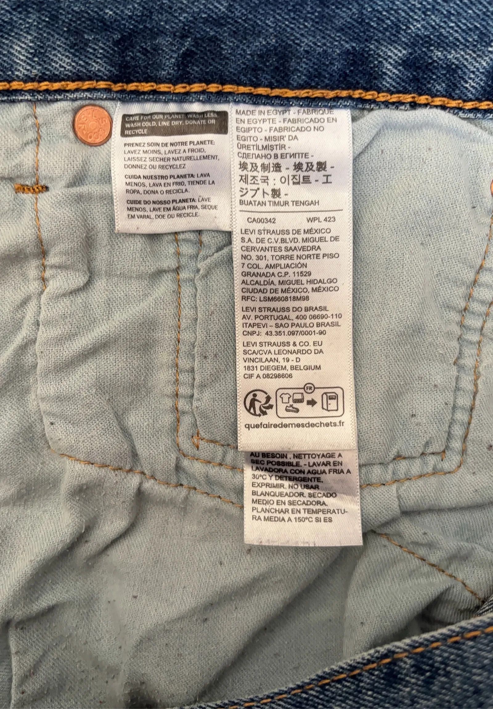 Levi's Levi's 501 Jeans Size 25" / US 0 / IT 36 - 3 Thumbnail