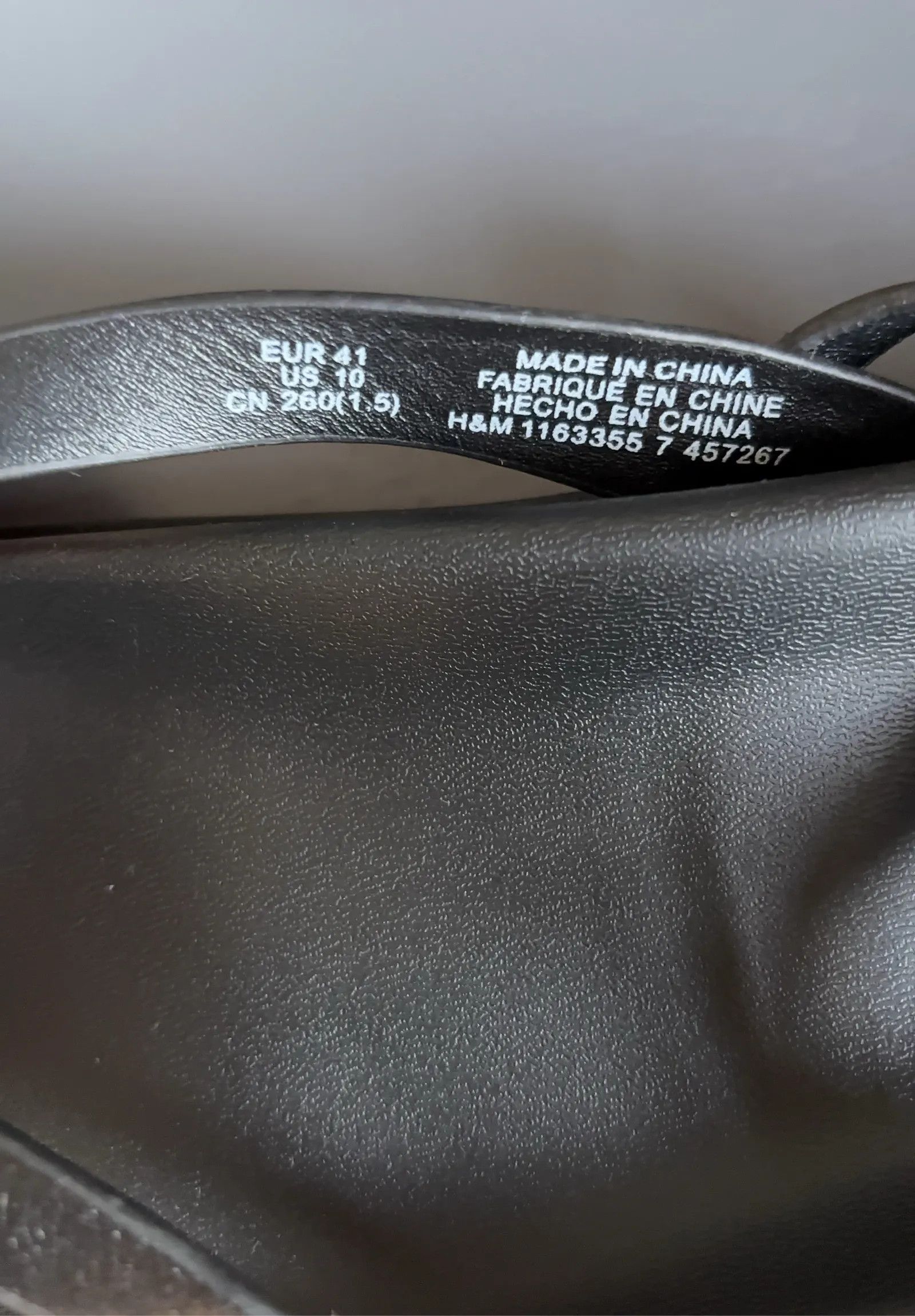 H&M H&M Premium Sandals Size US 11 / IT 41 - 3 Thumbnail