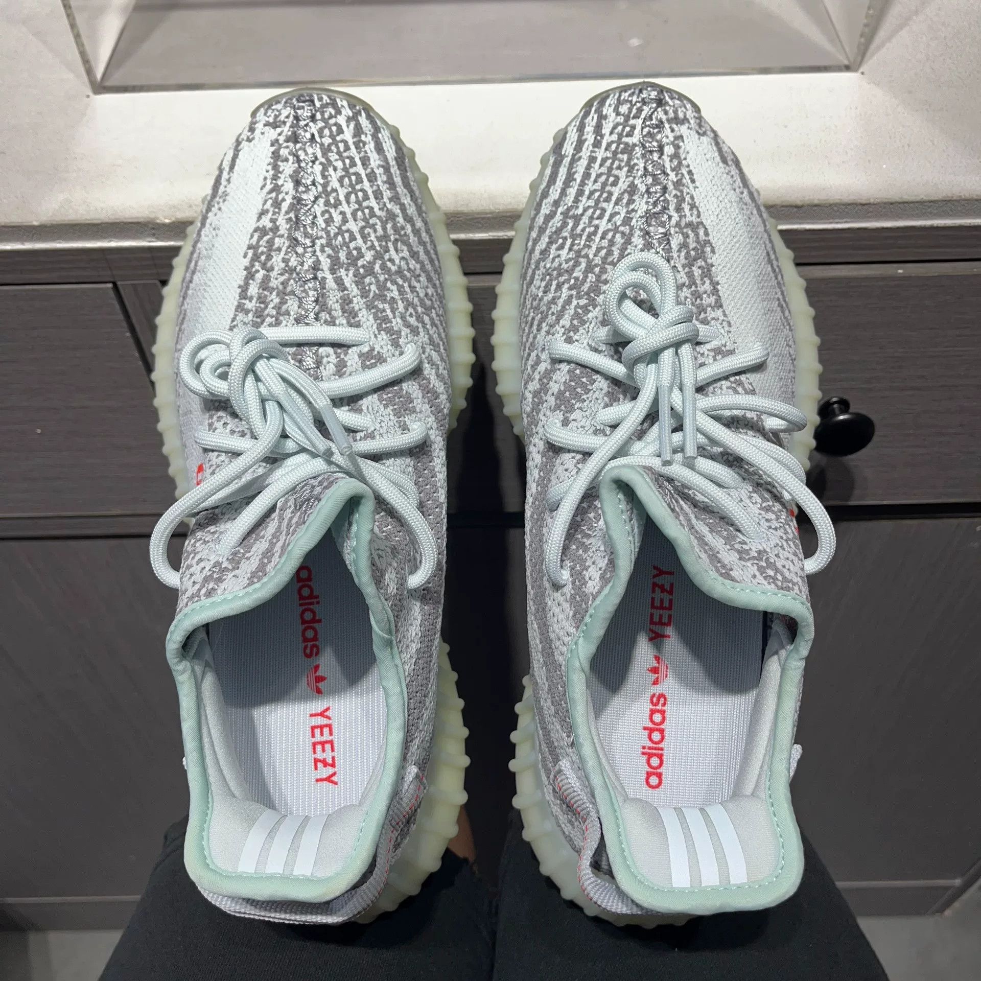 Adidas Adidas YEEZY Blue Lowtop Sneakers 9 Men Size US 9 / EU 42 - 8 Thumbnail