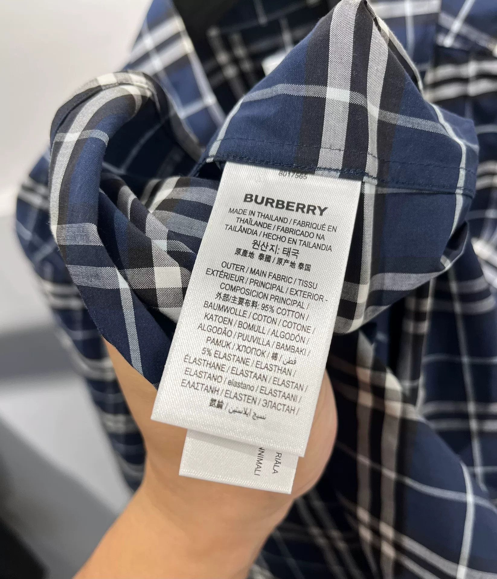 Burberry Burberry Plaid Shirt XL Men Size US XL / EU 56 / 4 - 4 Thumbnail