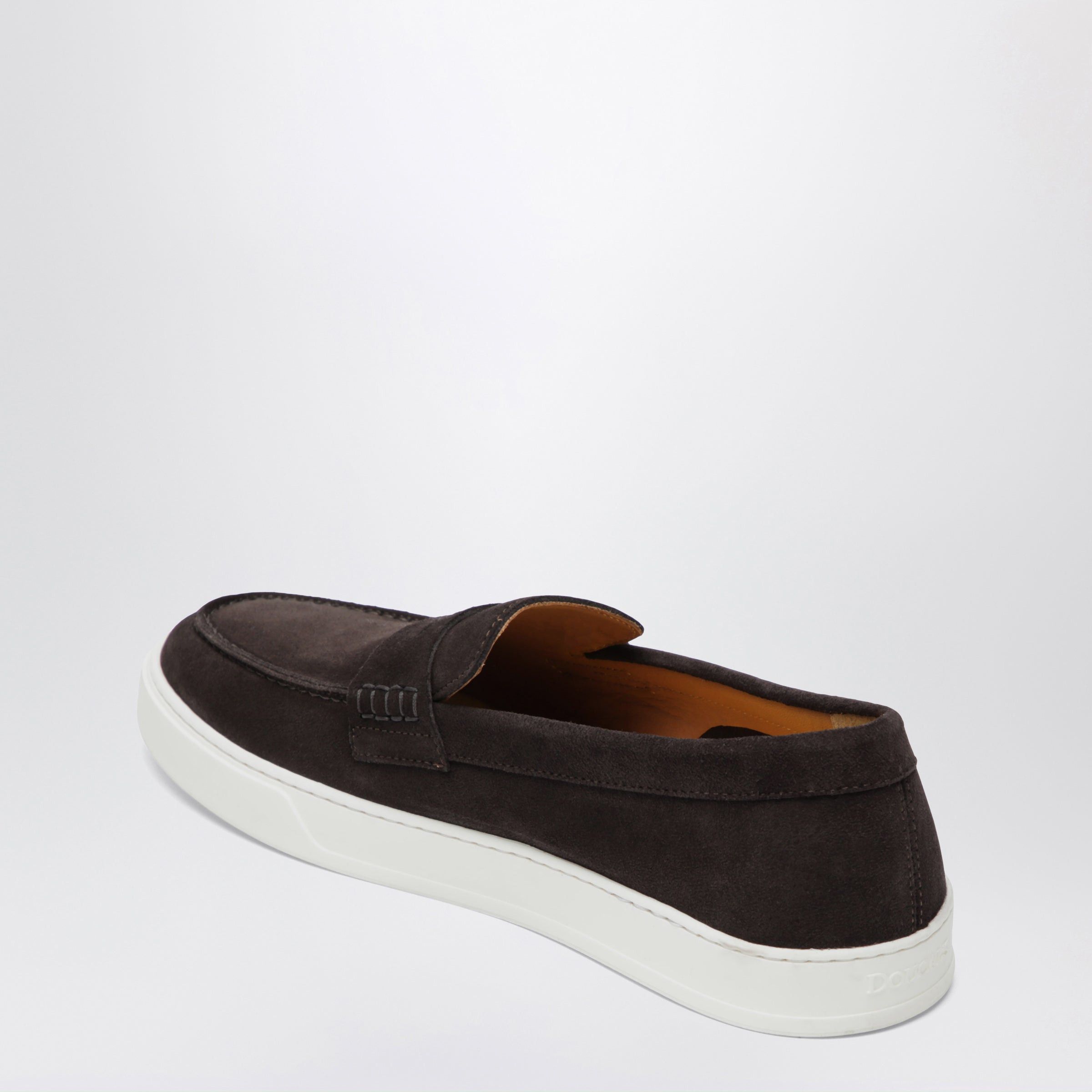 Doucal's Doucal's Brown Suede Penny Loafers Size US 9.5 / EU 42-43 - 2 Thumbnail