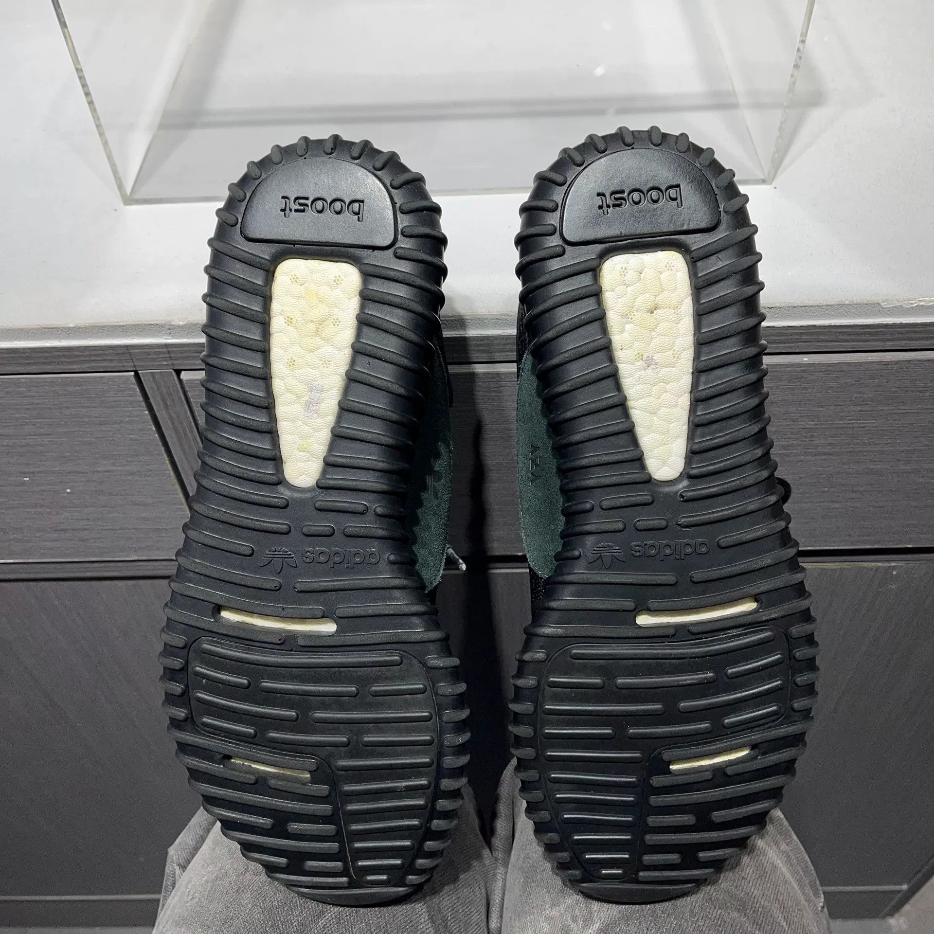Adidas Adidas YEEZY Black Lowtop Sneakers 11.5 Men Size US 11.5 / EU 44-45 - 8 Thumbnail