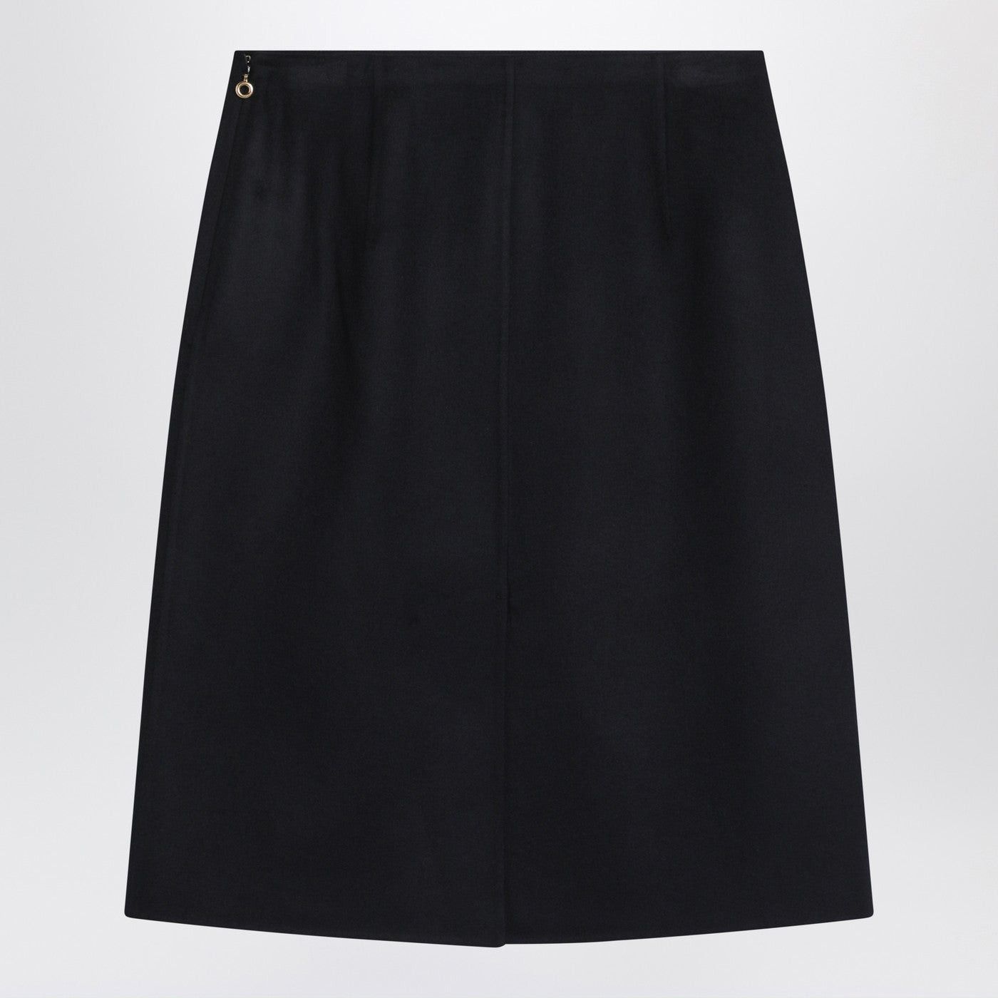 Loro Piana Loro Piana Vivian Navy Blue Cashmere Skirt Size 28" / US 6 / IT 42 - 2 Thumbnail