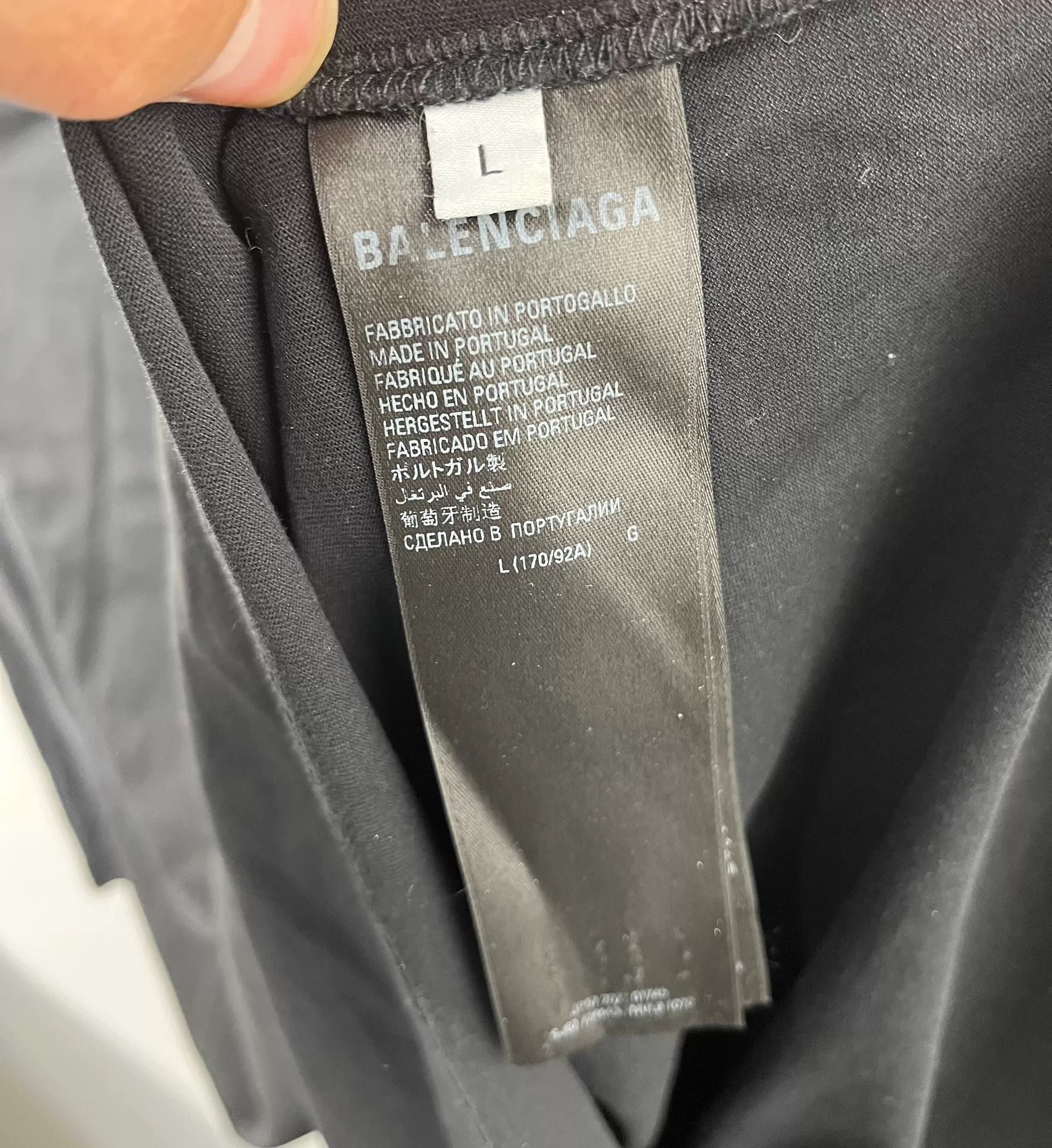 Balenciaga Balenciaga Retro T-Shirt l Men Size US L / EU 52-54 / 3 - 3 Thumbnail