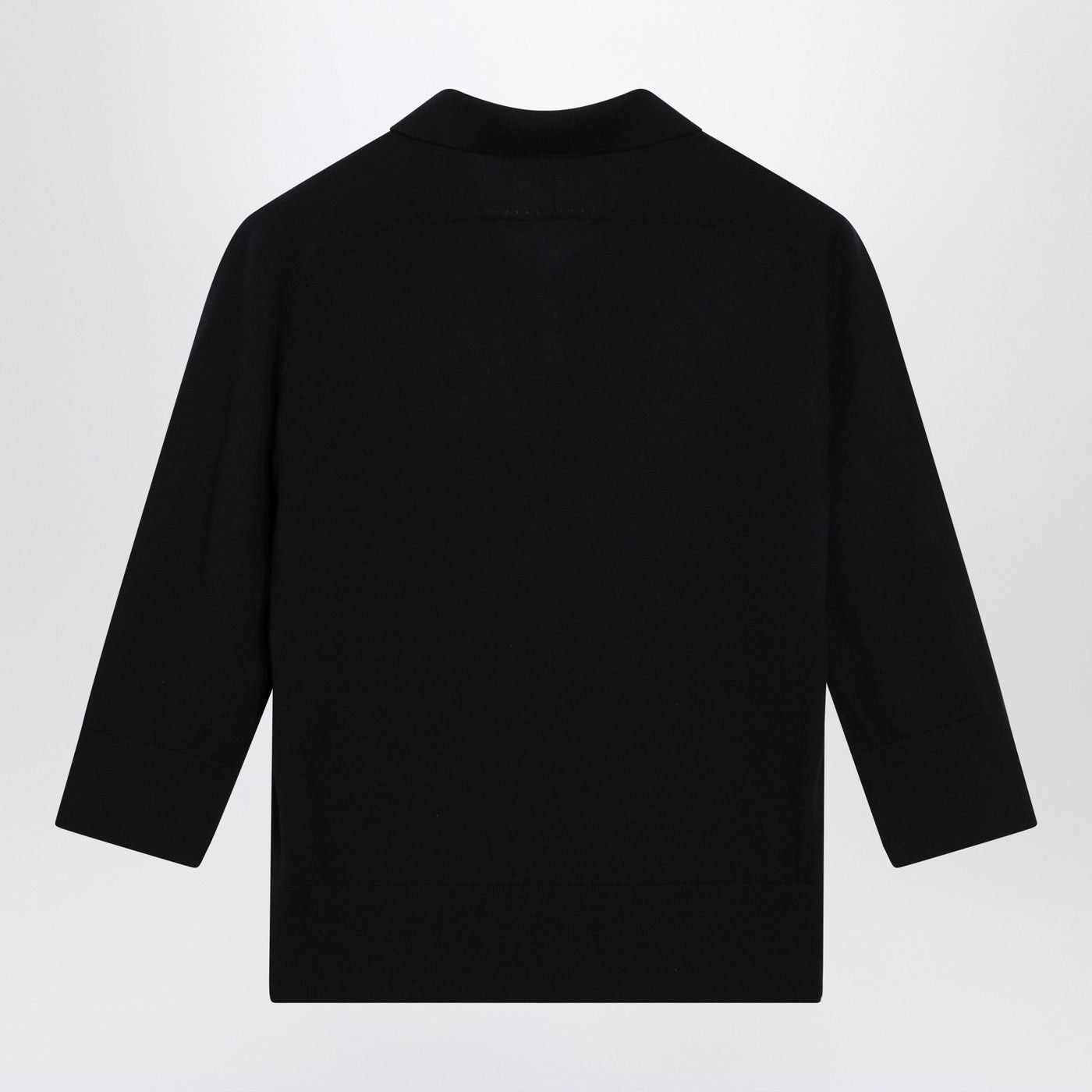 Loro Piana Loro Piana Navy Cashmere Polo Size M / US 6-8 / IT 42-44 - 2 Thumbnail